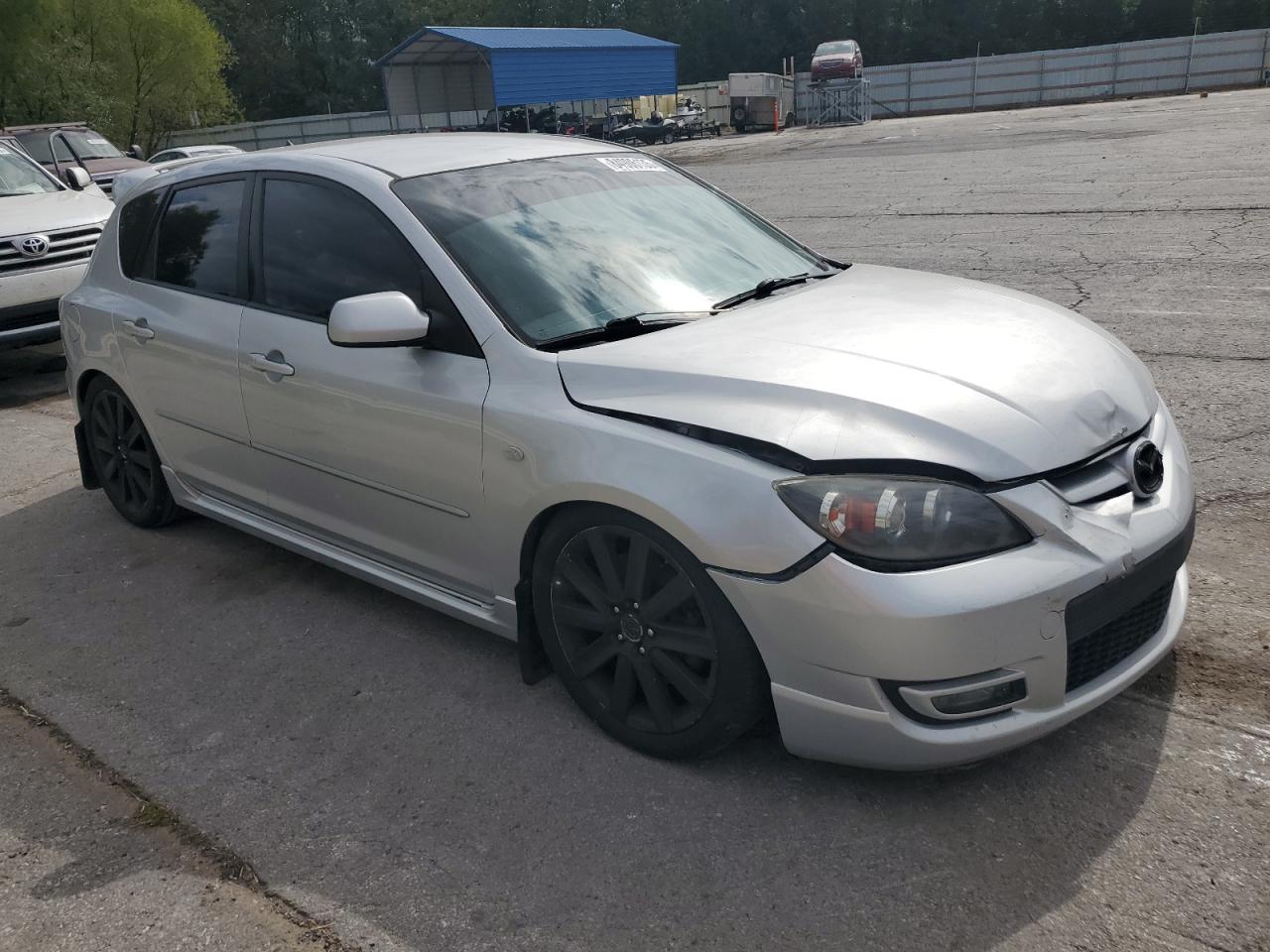 2008 Mazda Speed 3 Silver vin: JM1BK34L381834634