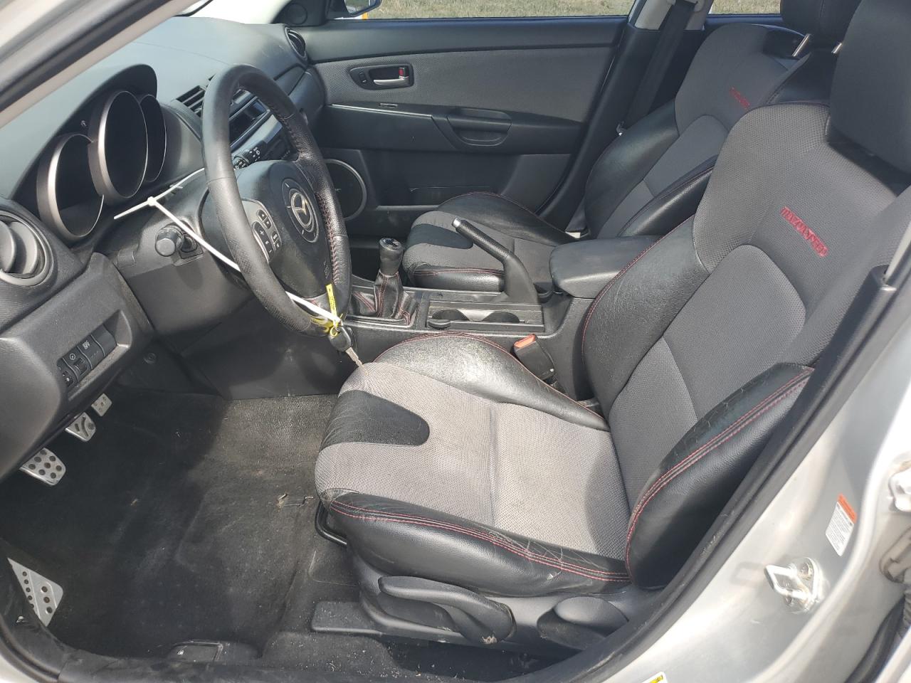2008 Mazda Speed 3 Silver vin: JM1BK34L381834634
