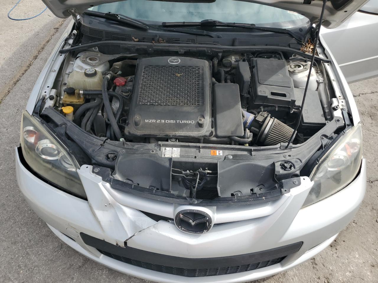 2008 Mazda Speed 3 Silver vin: JM1BK34L381834634