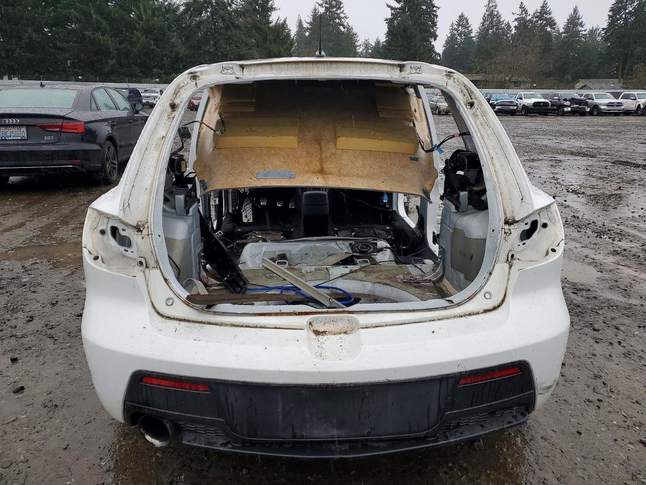 2008 Mazda Speed 3 Белый vin: JM1BK34L481782074