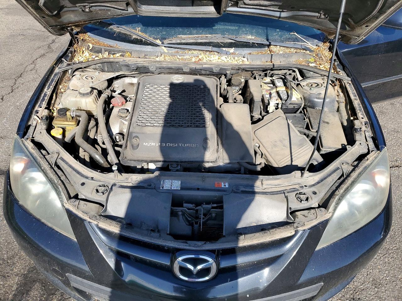 2008 Mazda Mazdaspeed3 Black vin: JM1BK34L581108368