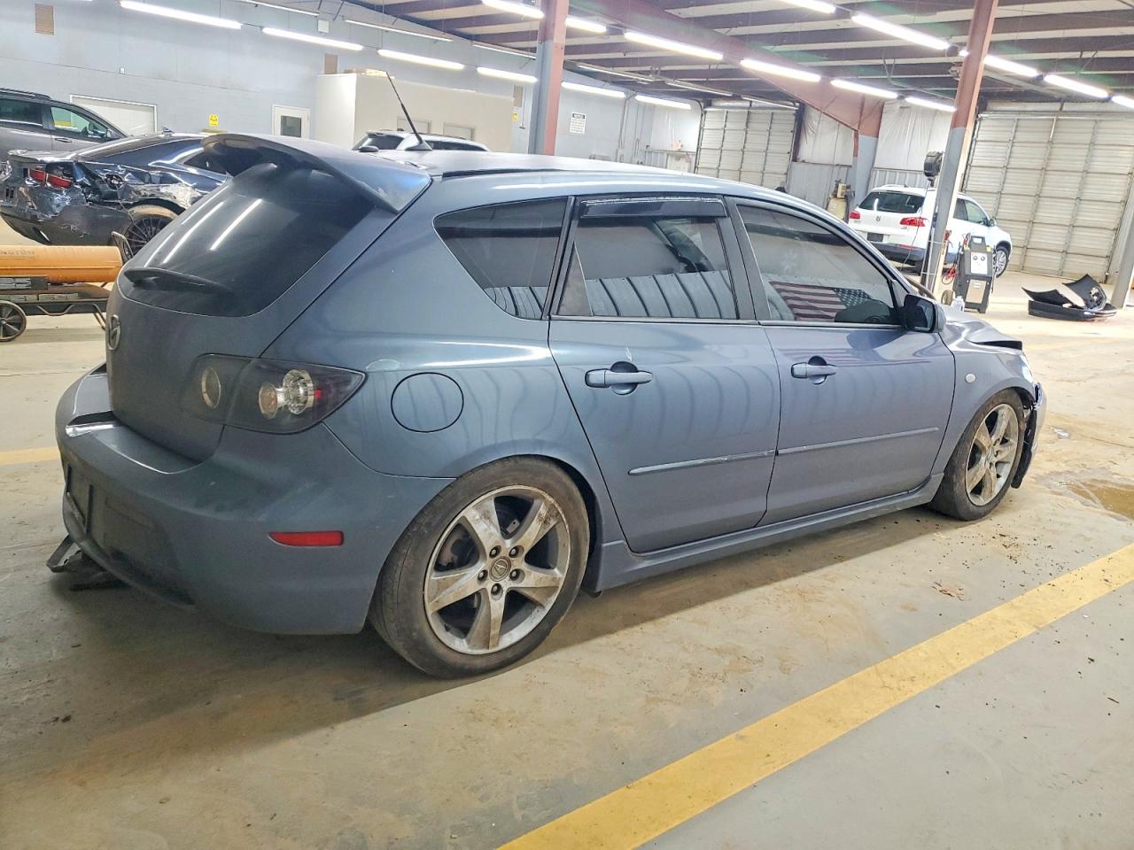 2008 Mazda Speed 3 Синий vin: JM1BK34L581831671