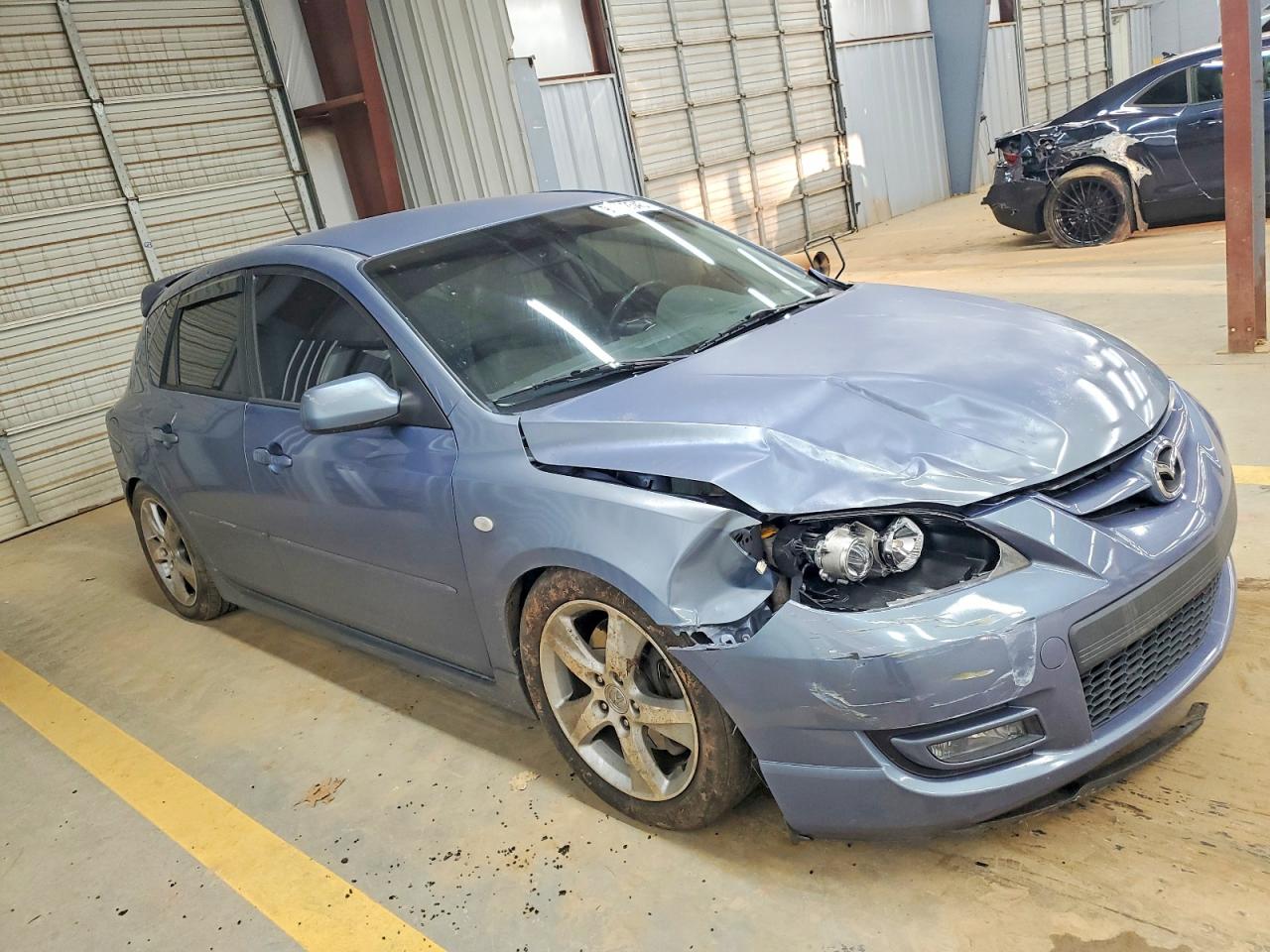 2008 Mazda Speed 3 Синий vin: JM1BK34L581831671