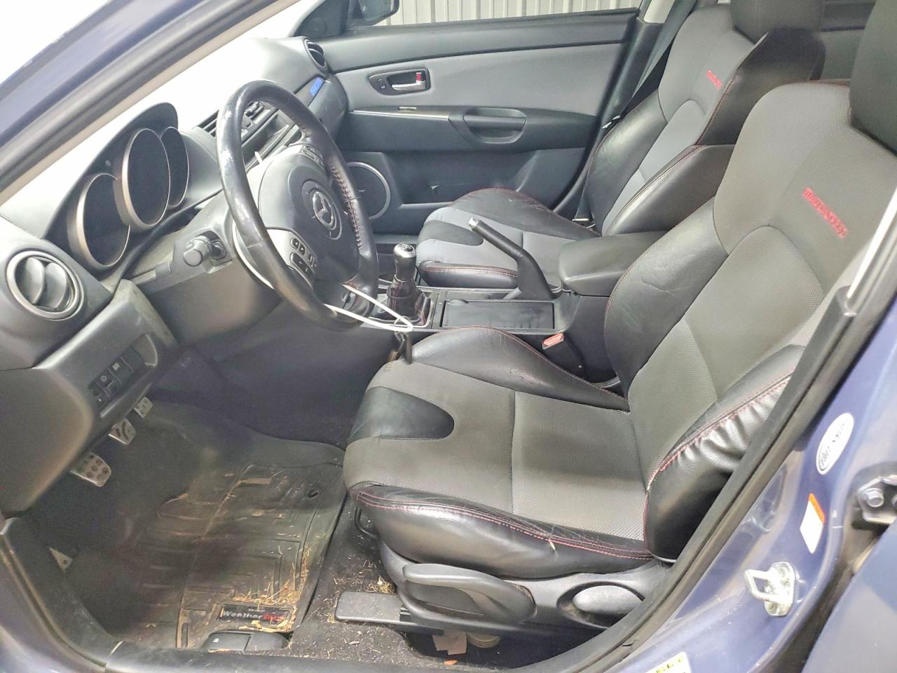 2008 Mazda Speed 3 Синий vin: JM1BK34L581831671