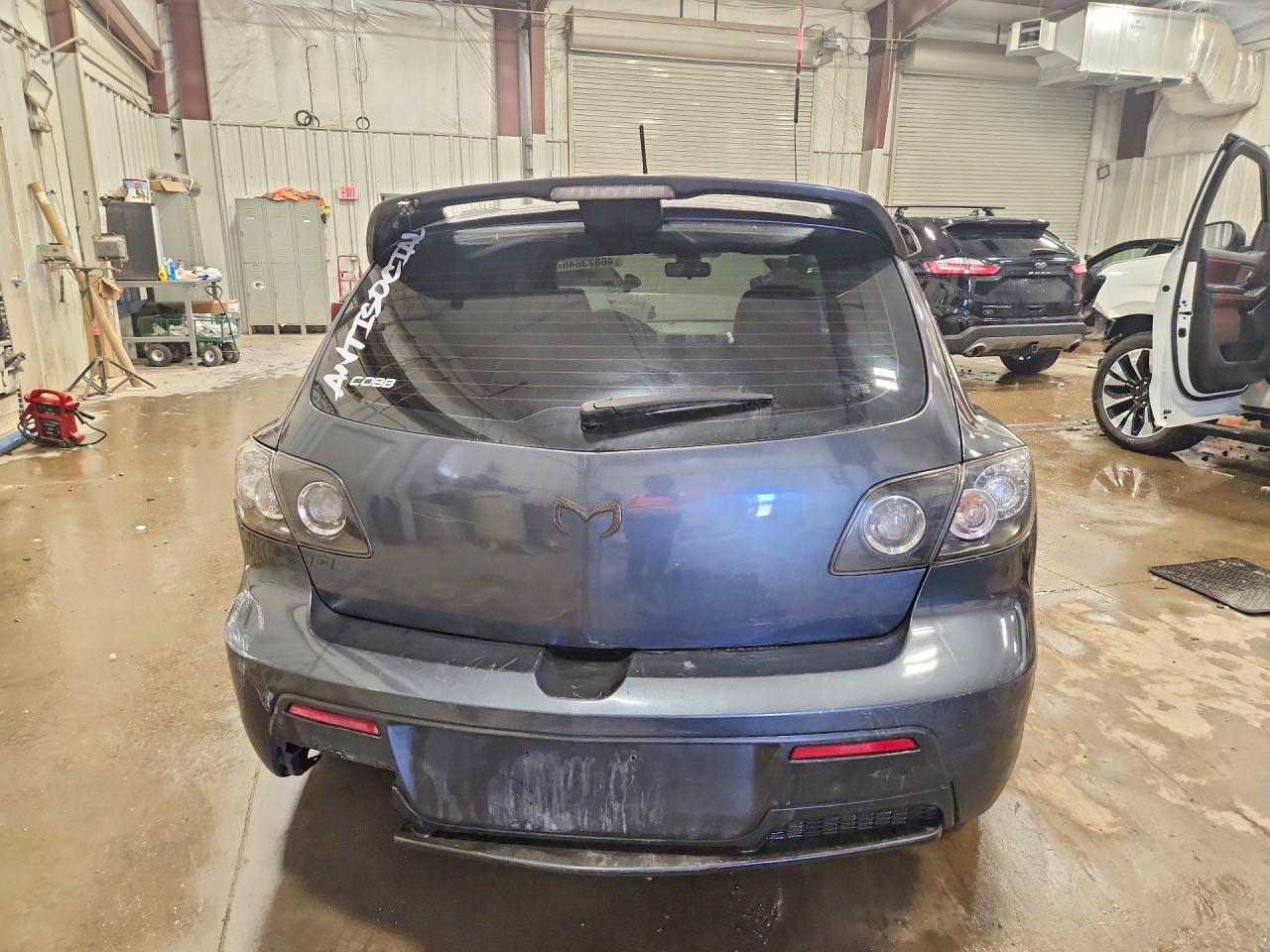 2008 Mazda Speed 3 Gray vin: JM1BK34L681123980