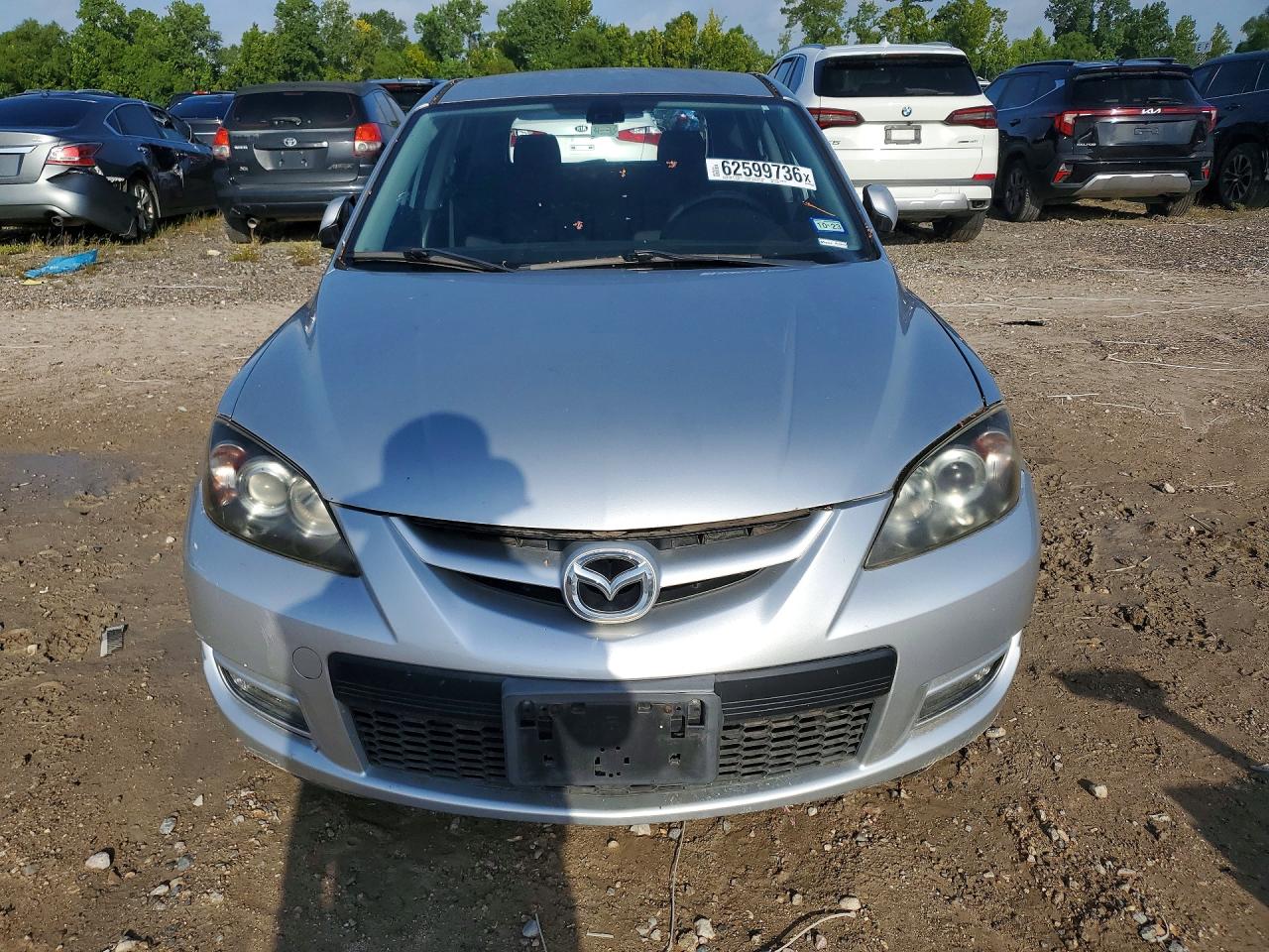 2008 Mazda Speed 3 Silver vin: JM1BK34L781778309