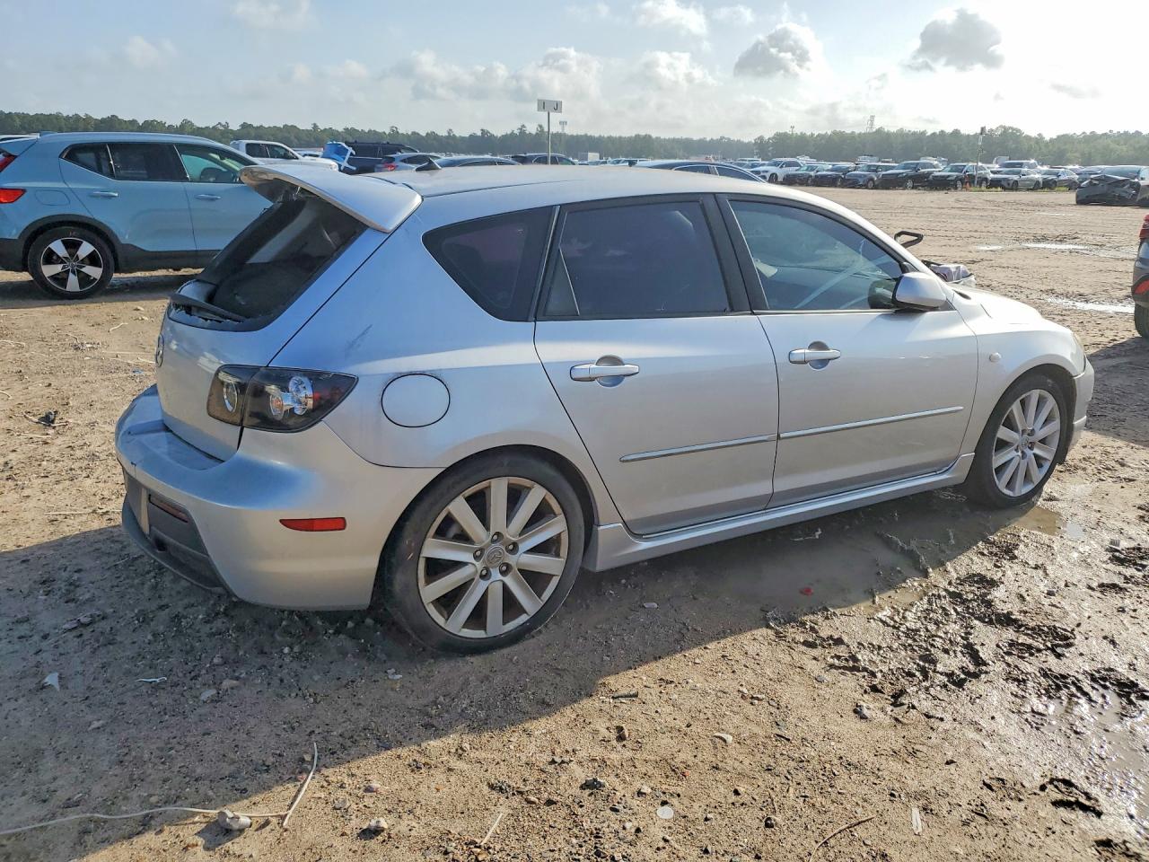 2008 Mazda Speed 3 Silver vin: JM1BK34L781778309