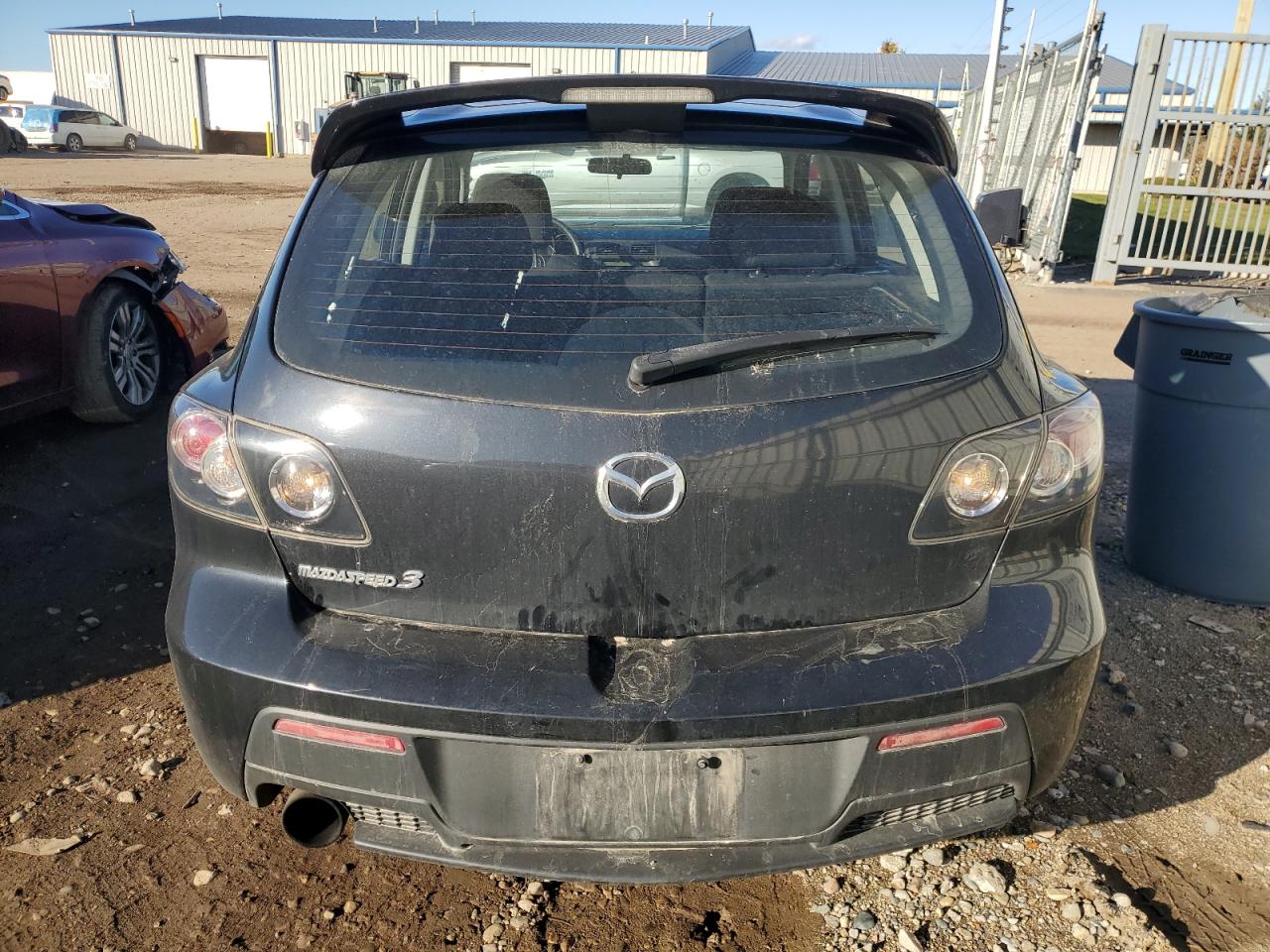 2008 Mazda Speed 3 Black vin: JM1BK34L881147505