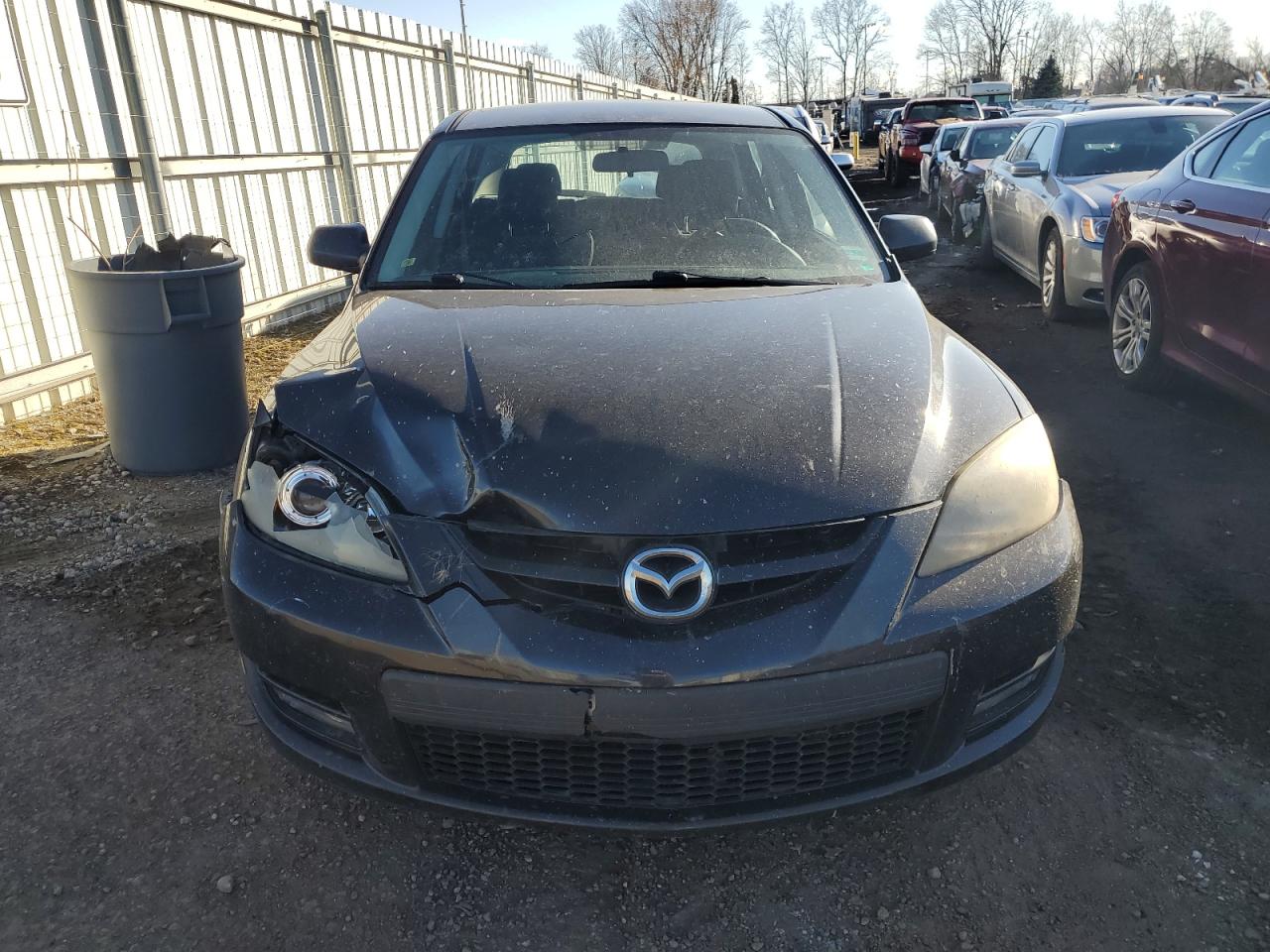 2008 Mazda Speed 3 Black vin: JM1BK34L881147505