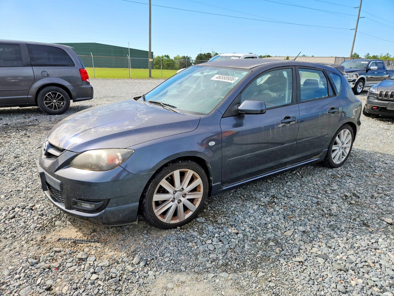 2008 Mazda Speed 3 Charcoal vin: JM1BK34L881182805
