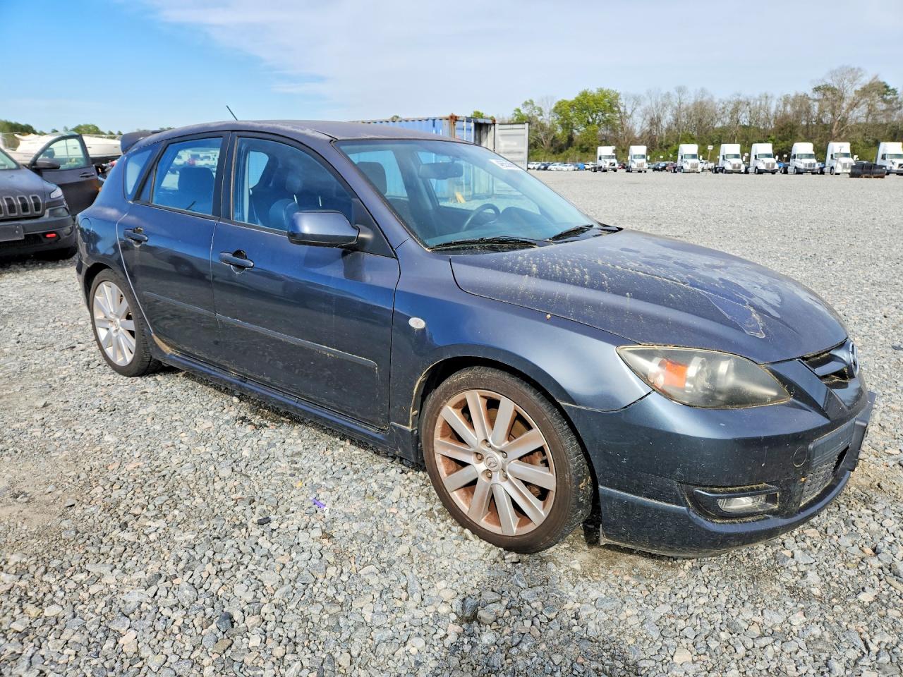 2008 Mazda Speed 3 Charcoal vin: JM1BK34L881182805