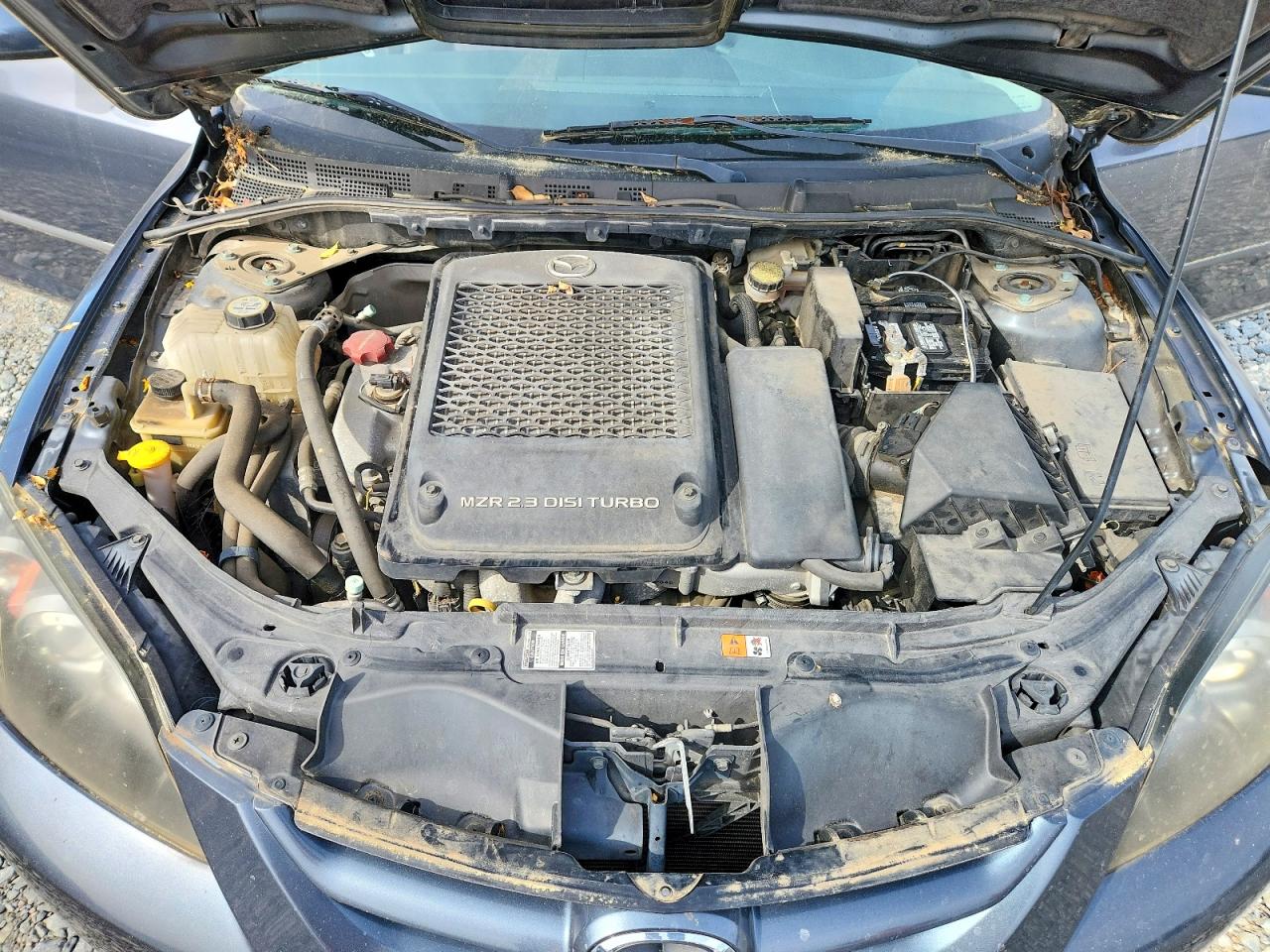 2008 Mazda Speed 3 Charcoal vin: JM1BK34L881182805