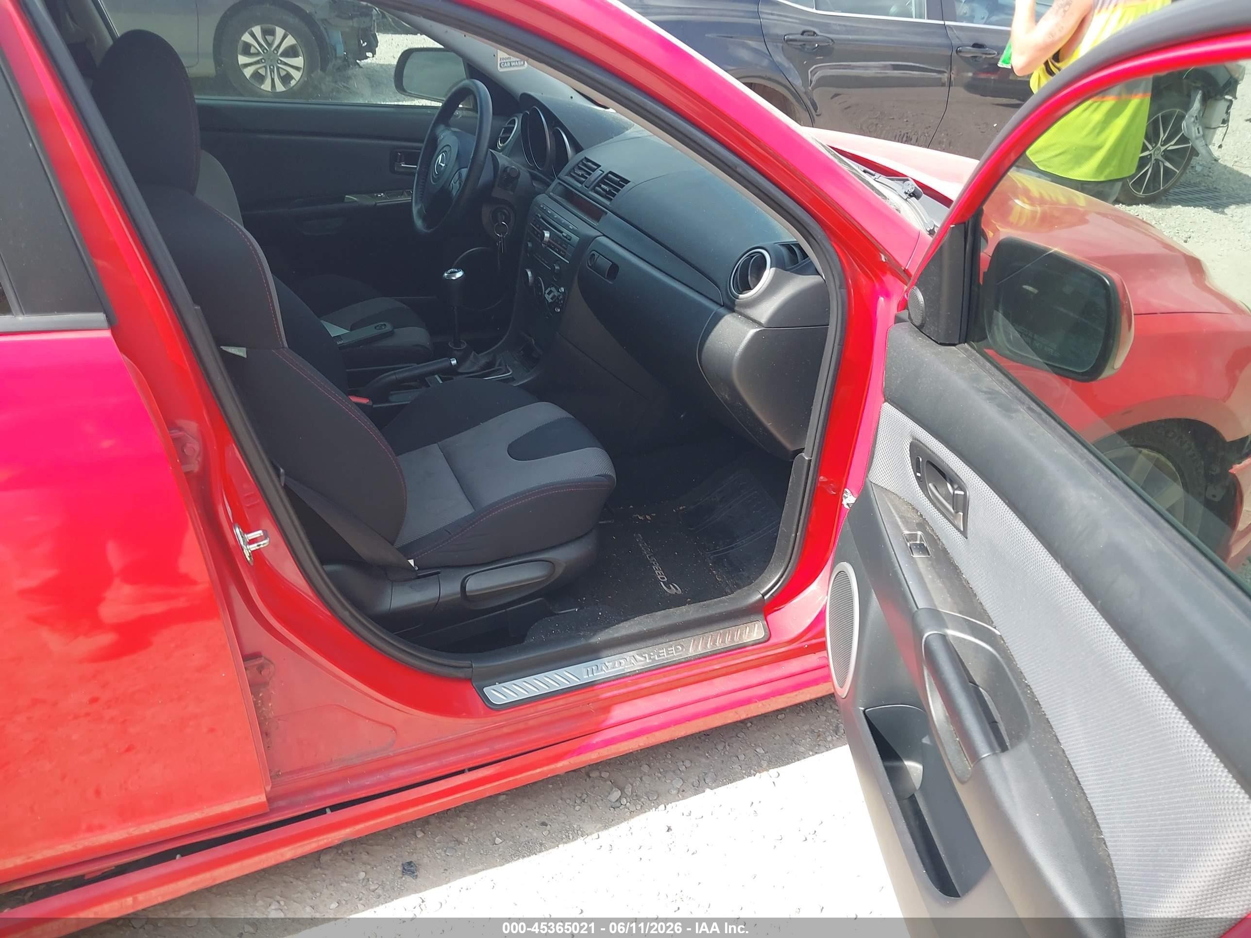 2008 Mazda Mazdaspeed3 Sport Красный vin: JM1BK34L881865362