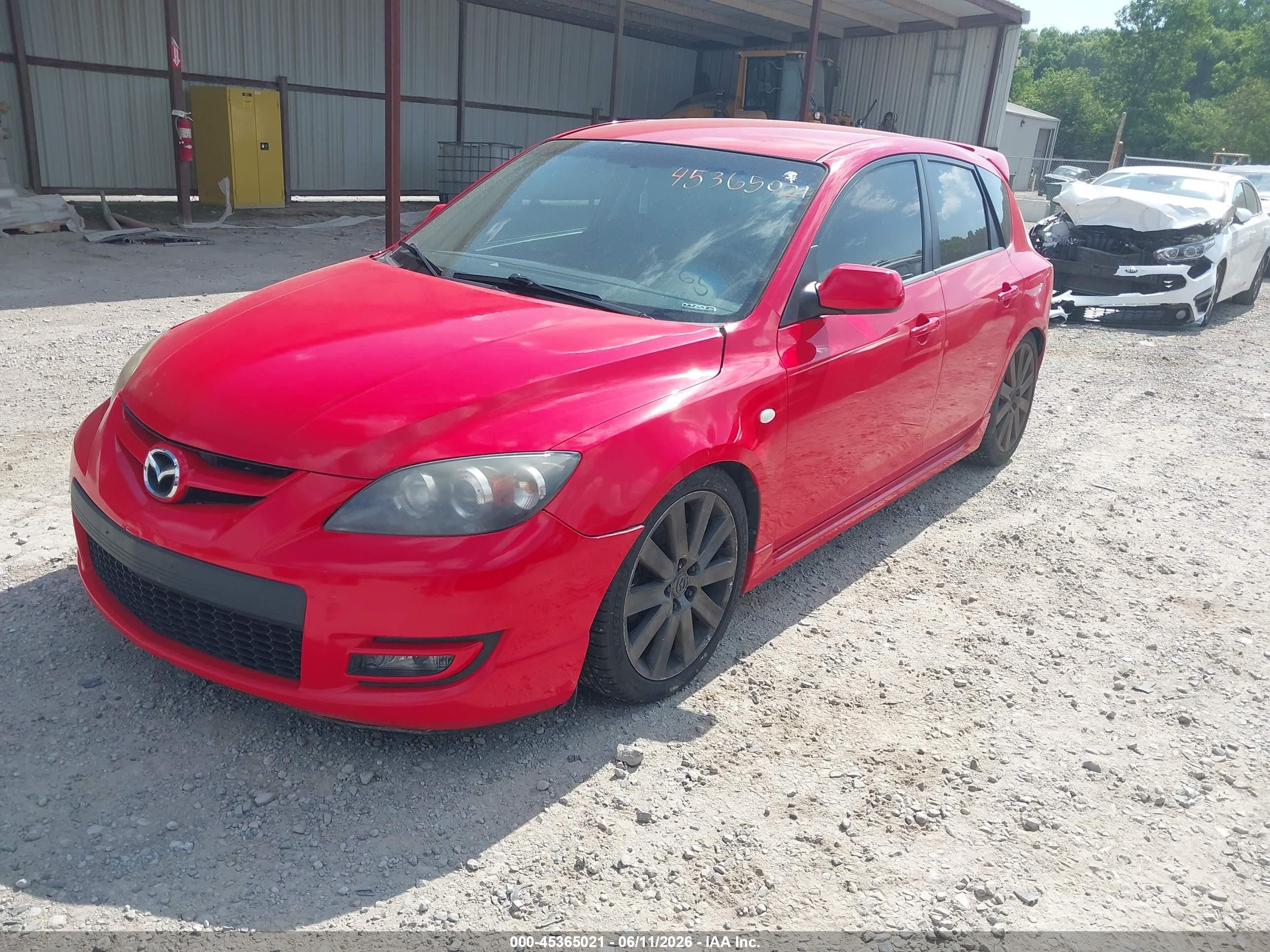 2008 Mazda Mazdaspeed3 Sport Красный vin: JM1BK34L881865362