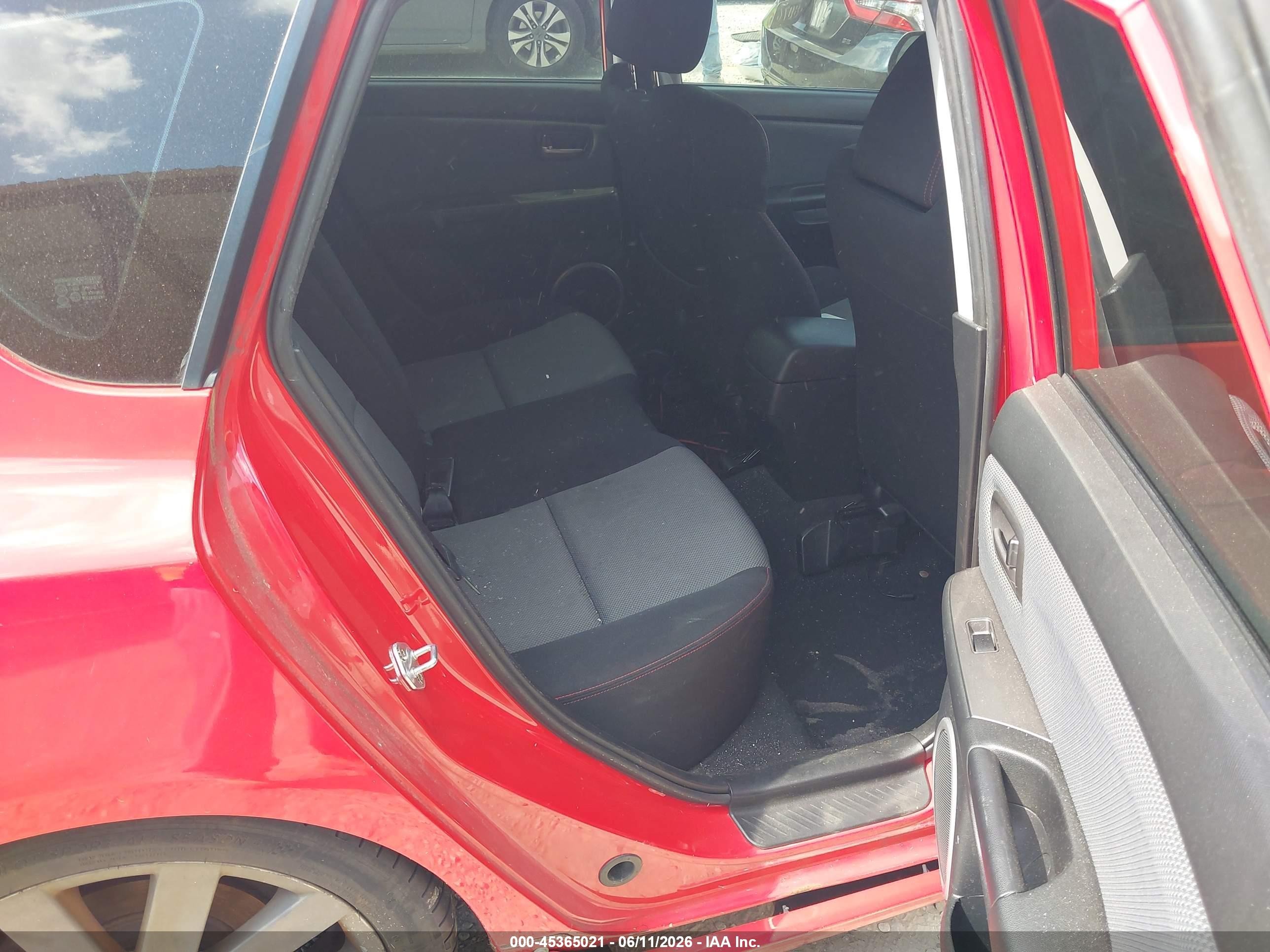 2008 Mazda Mazdaspeed3 Sport Красный vin: JM1BK34L881865362