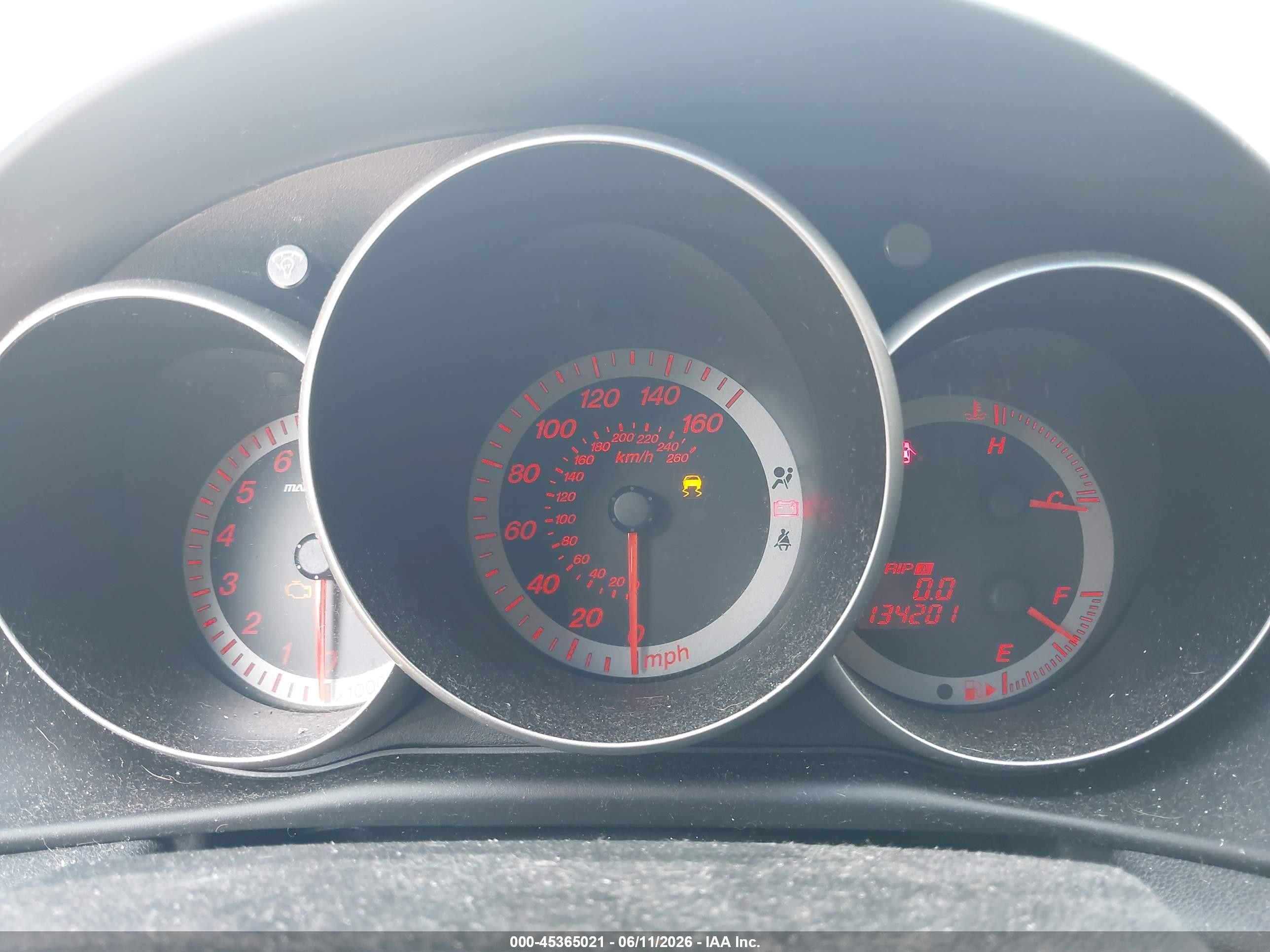 2008 Mazda Mazdaspeed3 Sport Красный vin: JM1BK34L881865362