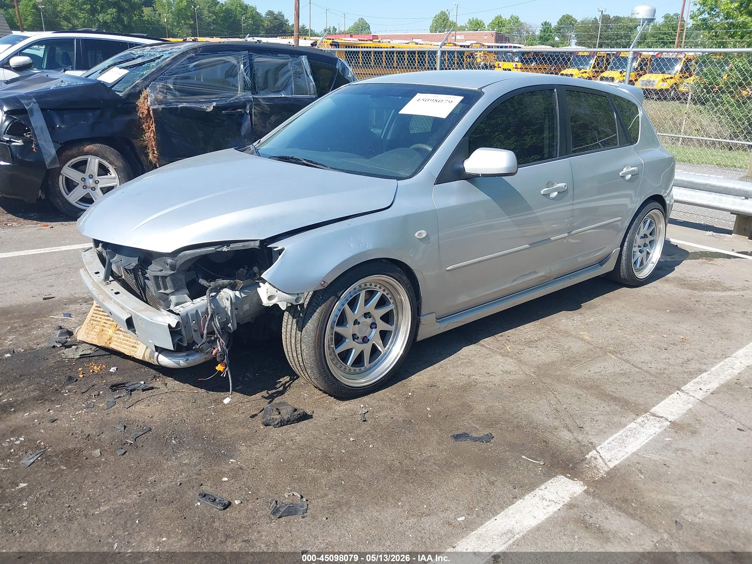 2007 Mazda Mazdaspeed3 Grand Touring Gray vin: JM1BK34L971695639