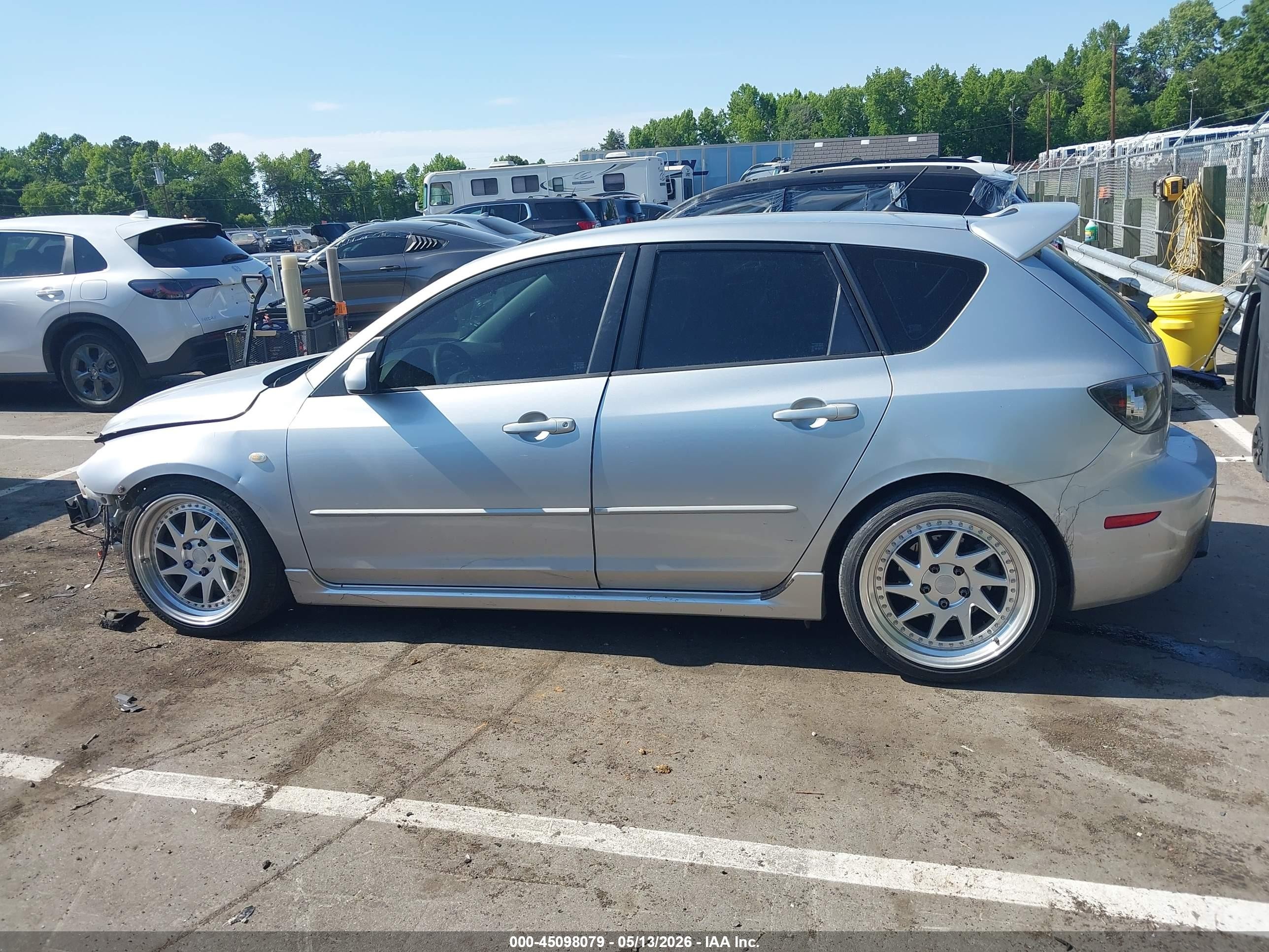 2007 Mazda Mazdaspeed3 Grand Touring Gray vin: JM1BK34L971695639