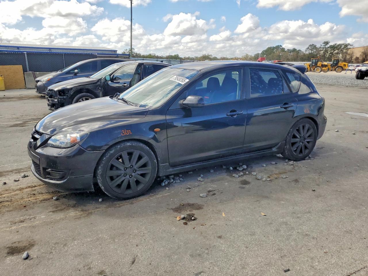 2008 Mazda Speed 3 Black vin: JM1BK34LX81148865