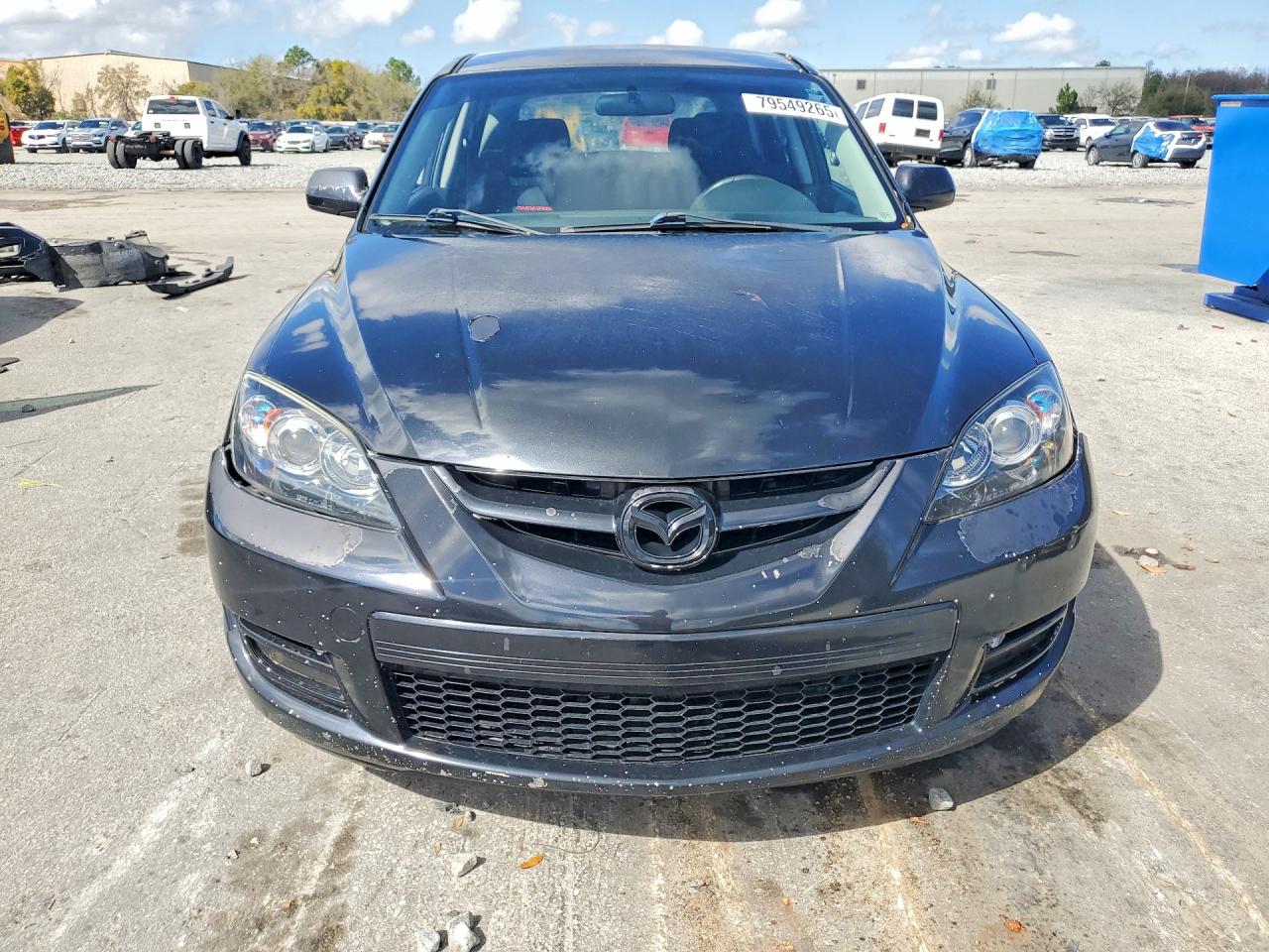 2008 Mazda Speed 3 Black vin: JM1BK34LX81148865