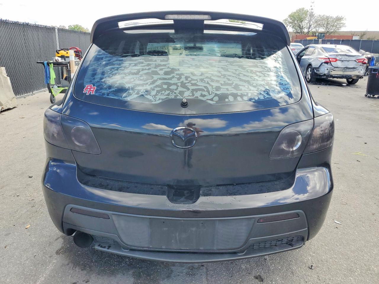 2008 Mazda Speed 3 Black vin: JM1BK34LX81148865