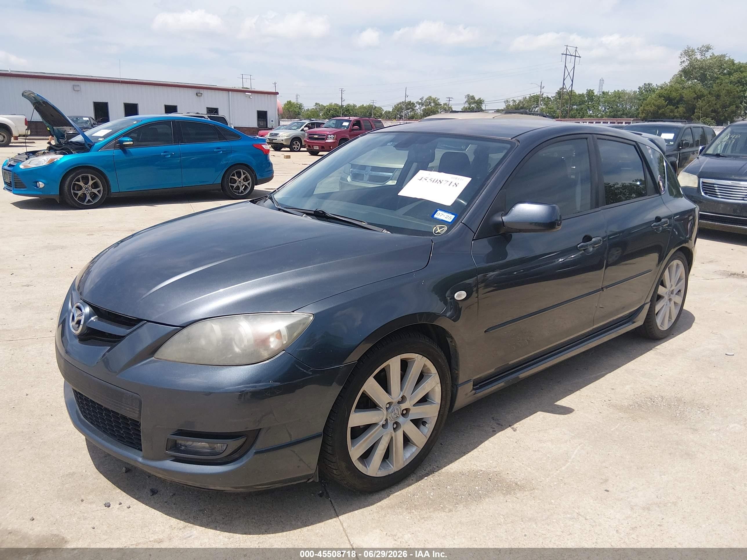 2009 Mazda Mazdaspeed3 Grand Touring Gray vin: JM1BK34LX91238714