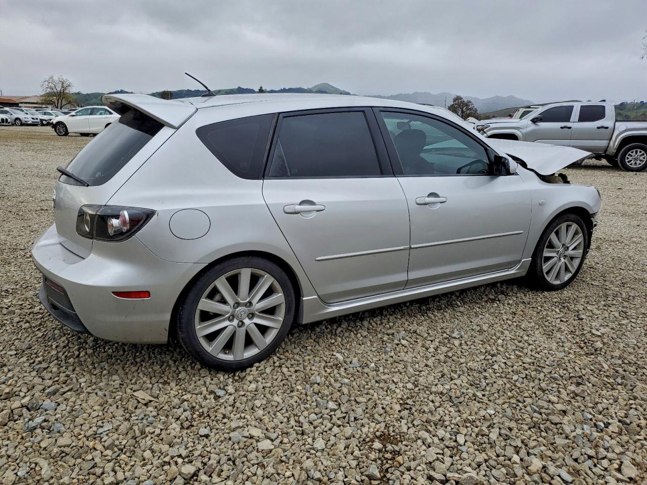 2008 Mazda Speed 3 Silver vin: JM1BK34M181833183