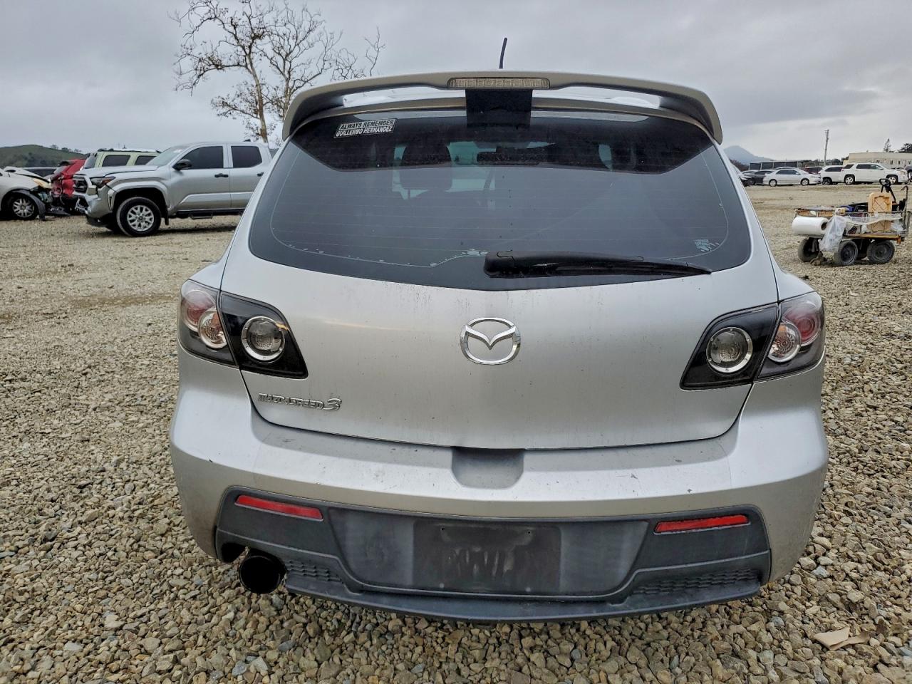 2008 Mazda Speed 3 Silver vin: JM1BK34M181833183
