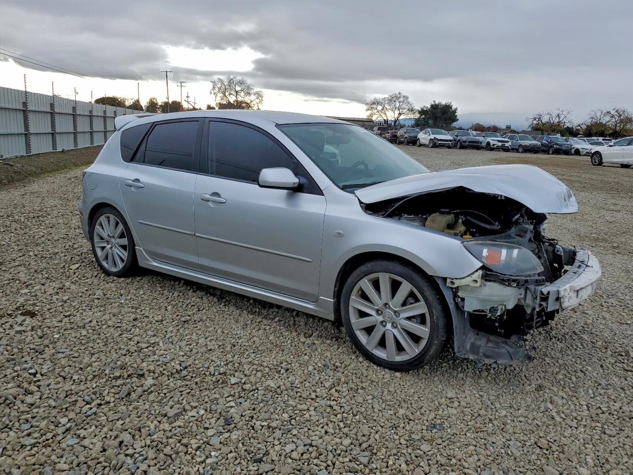 2008 Mazda Speed 3 Silver vin: JM1BK34M181833183