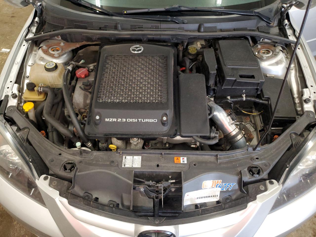 2008 Mazda Speed 3 Gray vin: JM1BK34M181848377