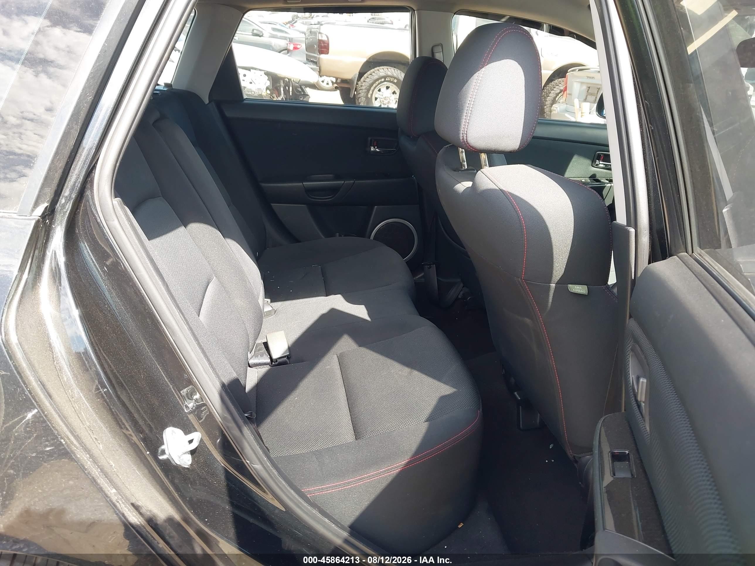 2008 Mazda Mazdaspeed3 Sport Черный vin: JM1BK34M281105730