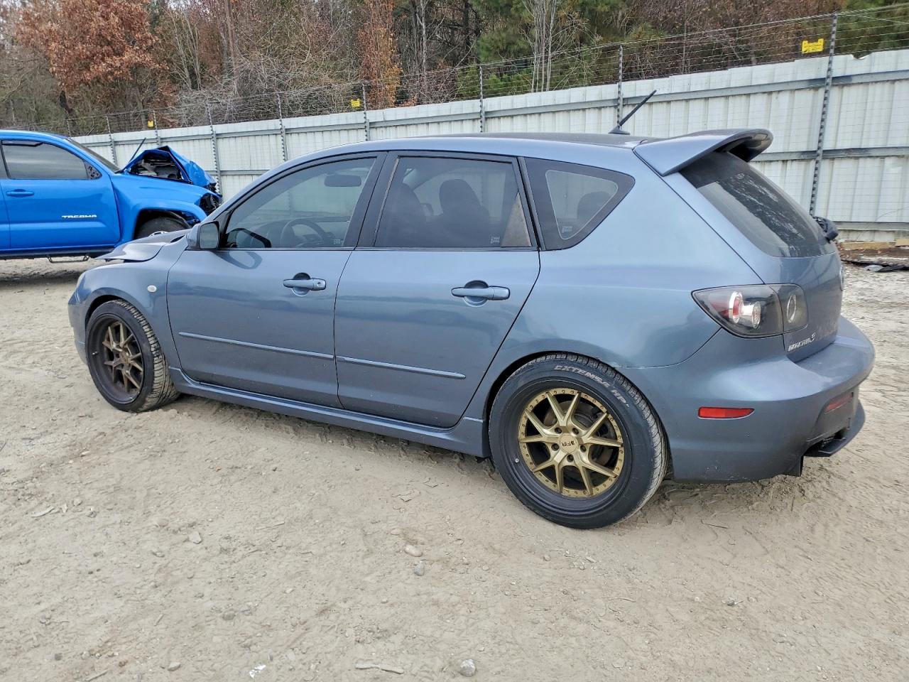 2008 Mazda Speed 3 Синий vin: JM1BK34M281866452