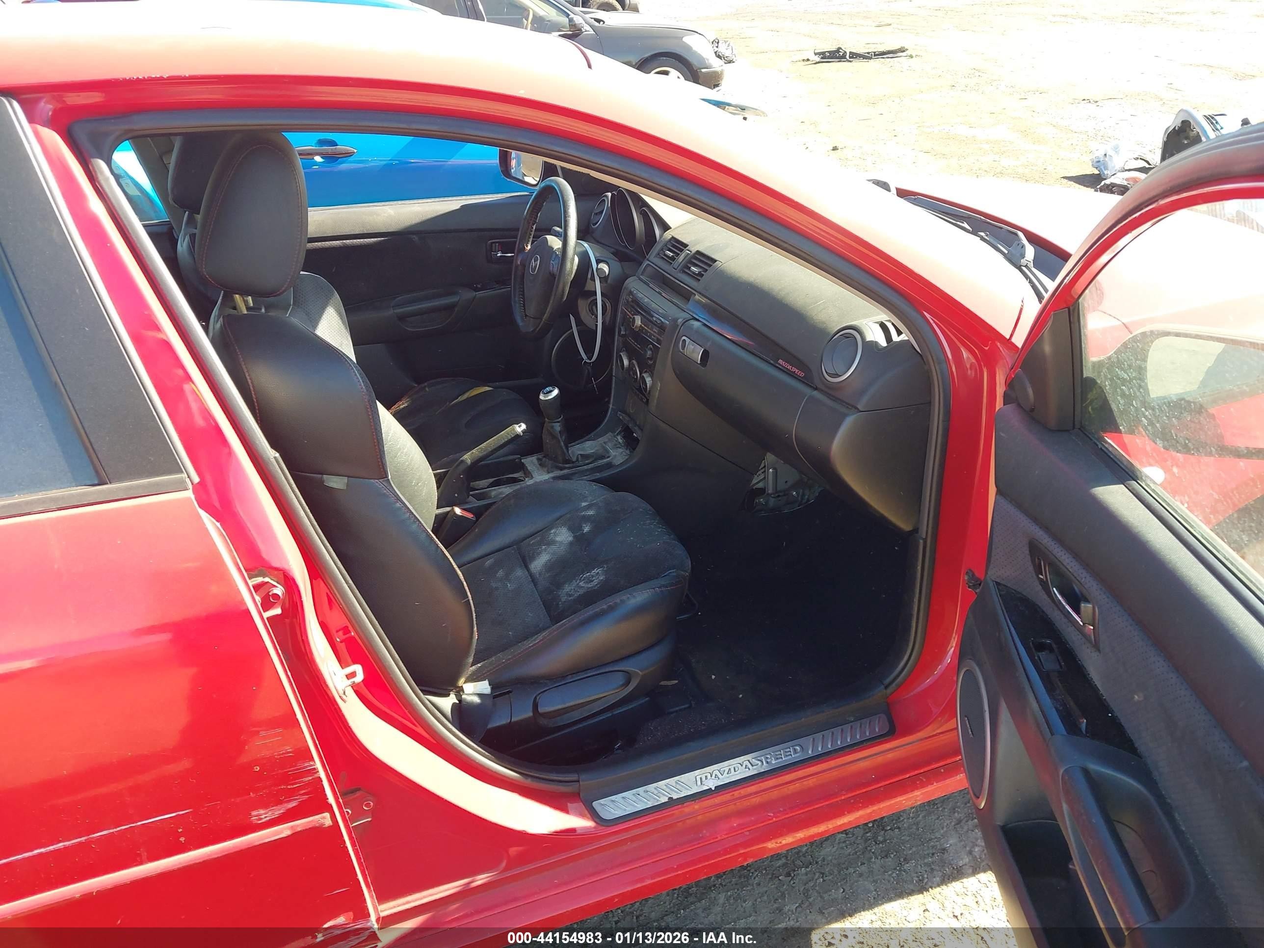 2009 Mazda Mazdaspeed3 Grand Touring Red vin: JM1BK34M291234066