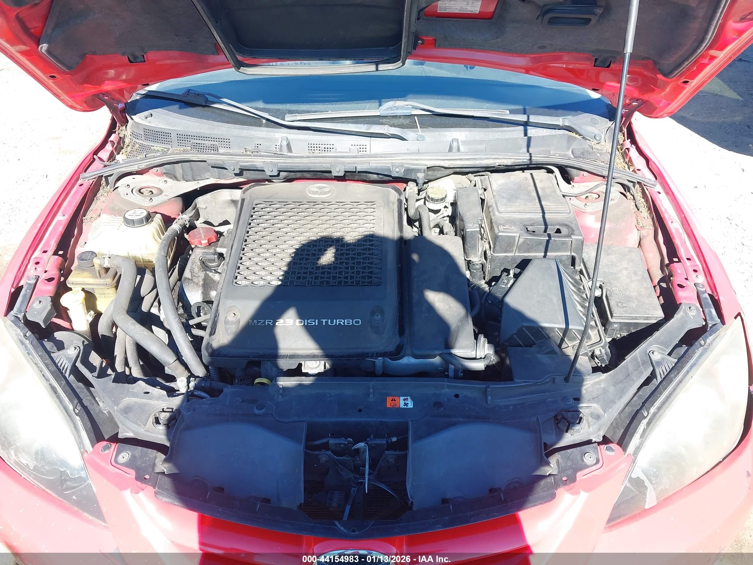2009 Mazda Mazdaspeed3 Grand Touring Red vin: JM1BK34M291234066