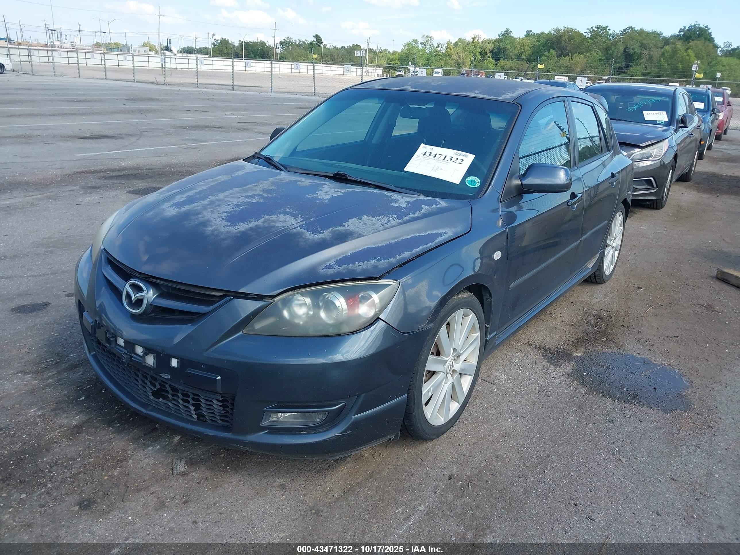 2009 Mazda Mazdaspeed3 Sport Gray vin: JM1BK34M291246508