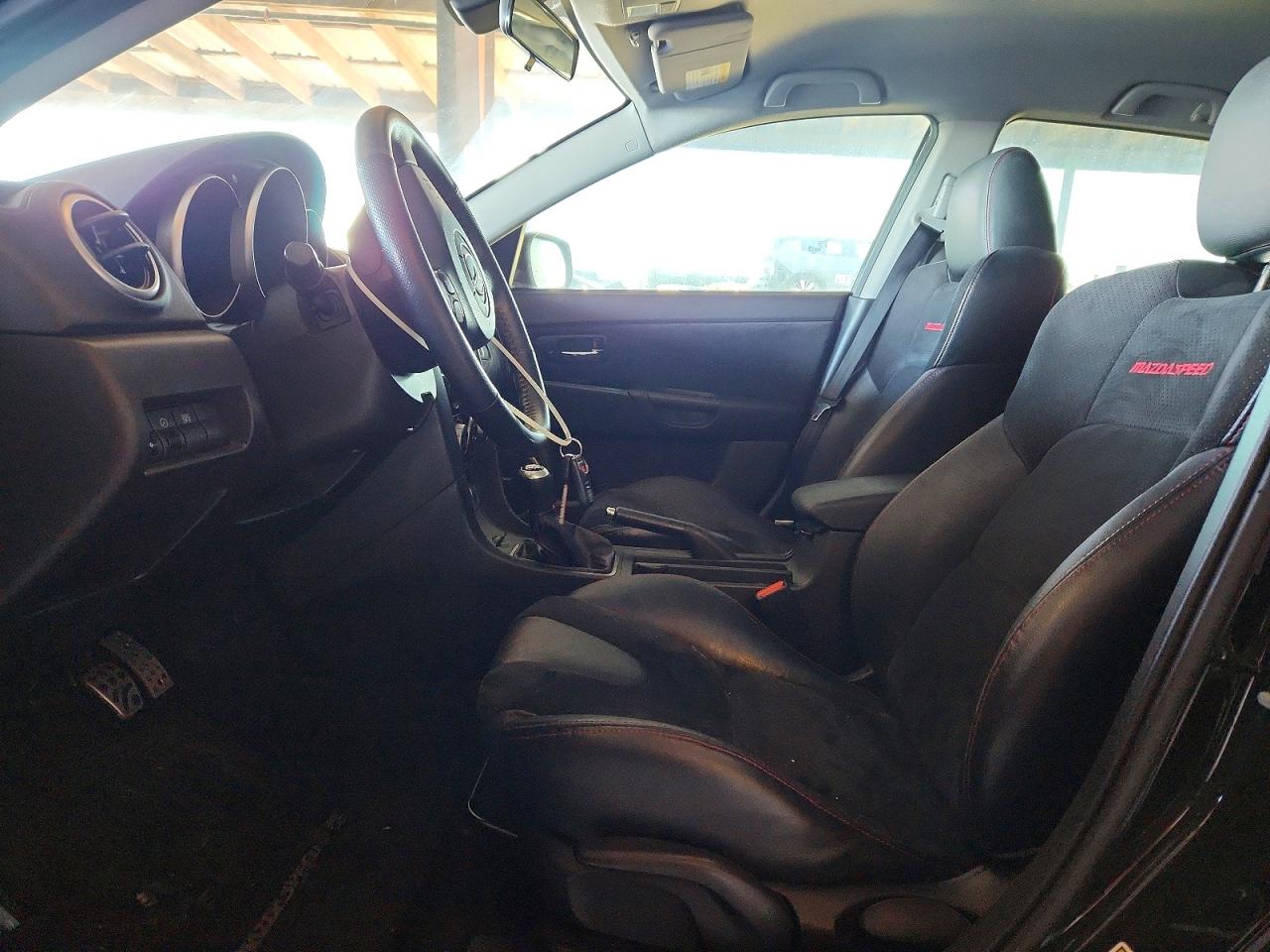 2008 Mazda Speed 3 Black vin: JM1BK34M381135402