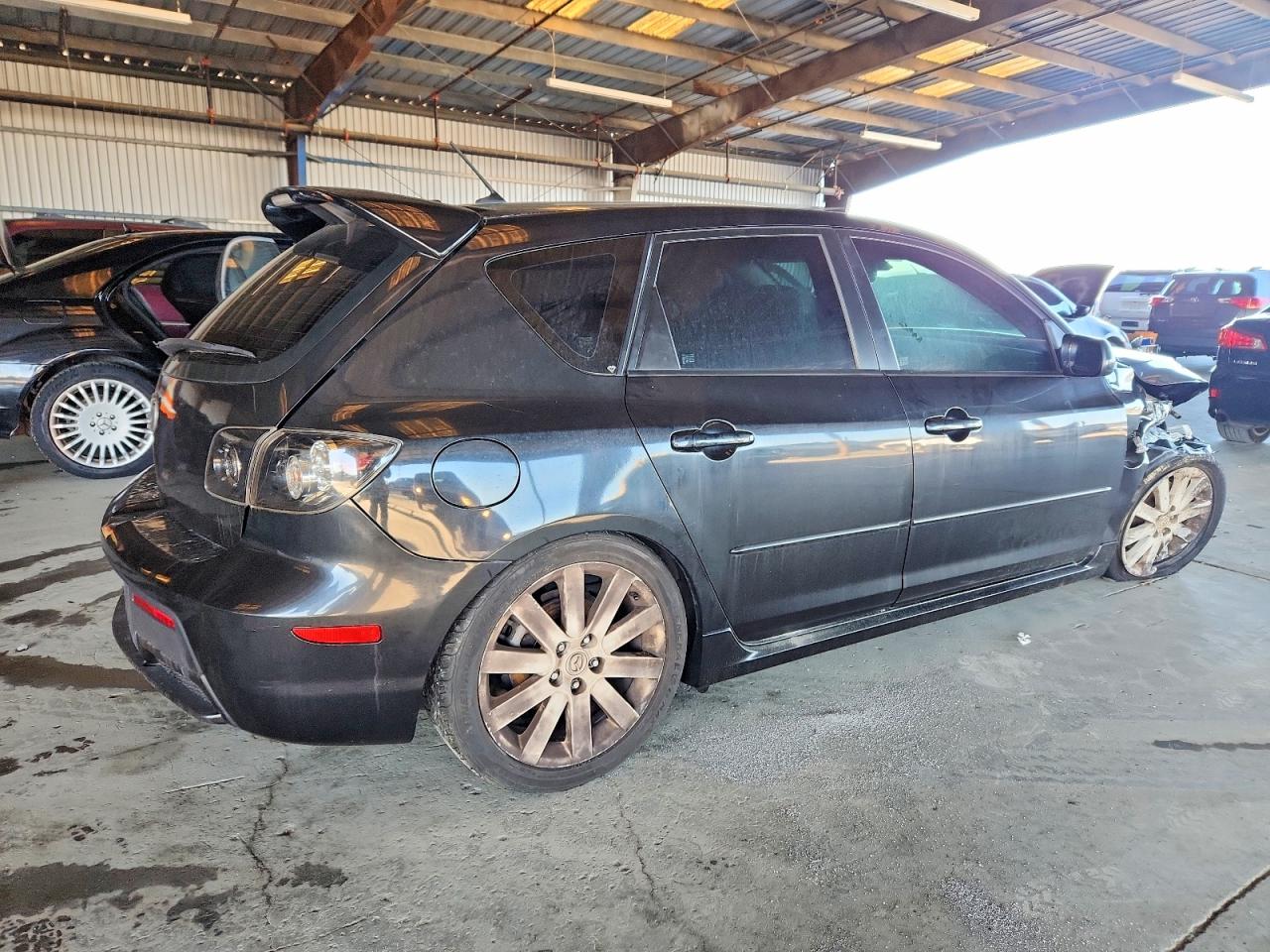 2008 Mazda Speed 3 Black vin: JM1BK34M381135402