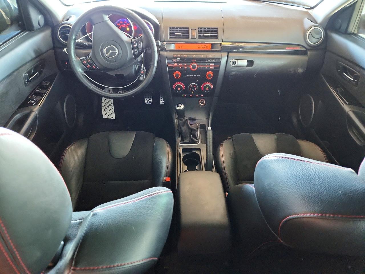 2008 Mazda Speed 3 Black vin: JM1BK34M381135402