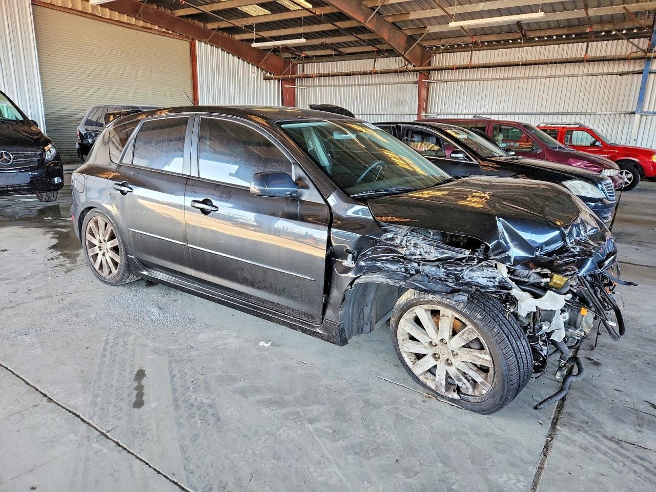 2008 Mazda Speed 3 Black vin: JM1BK34M381135402