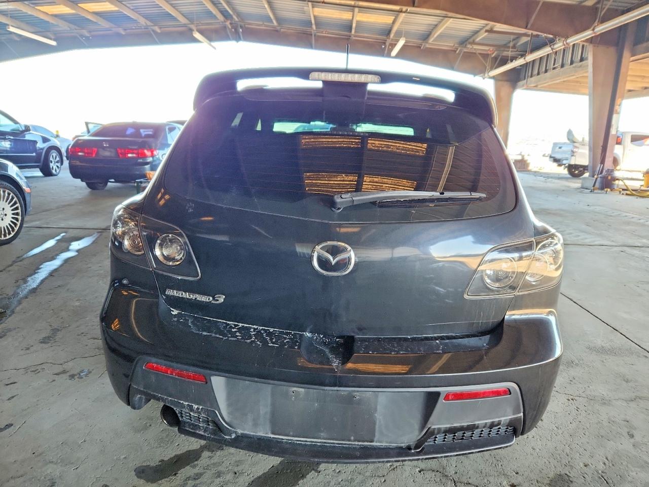 2008 Mazda Speed 3 Black vin: JM1BK34M381135402