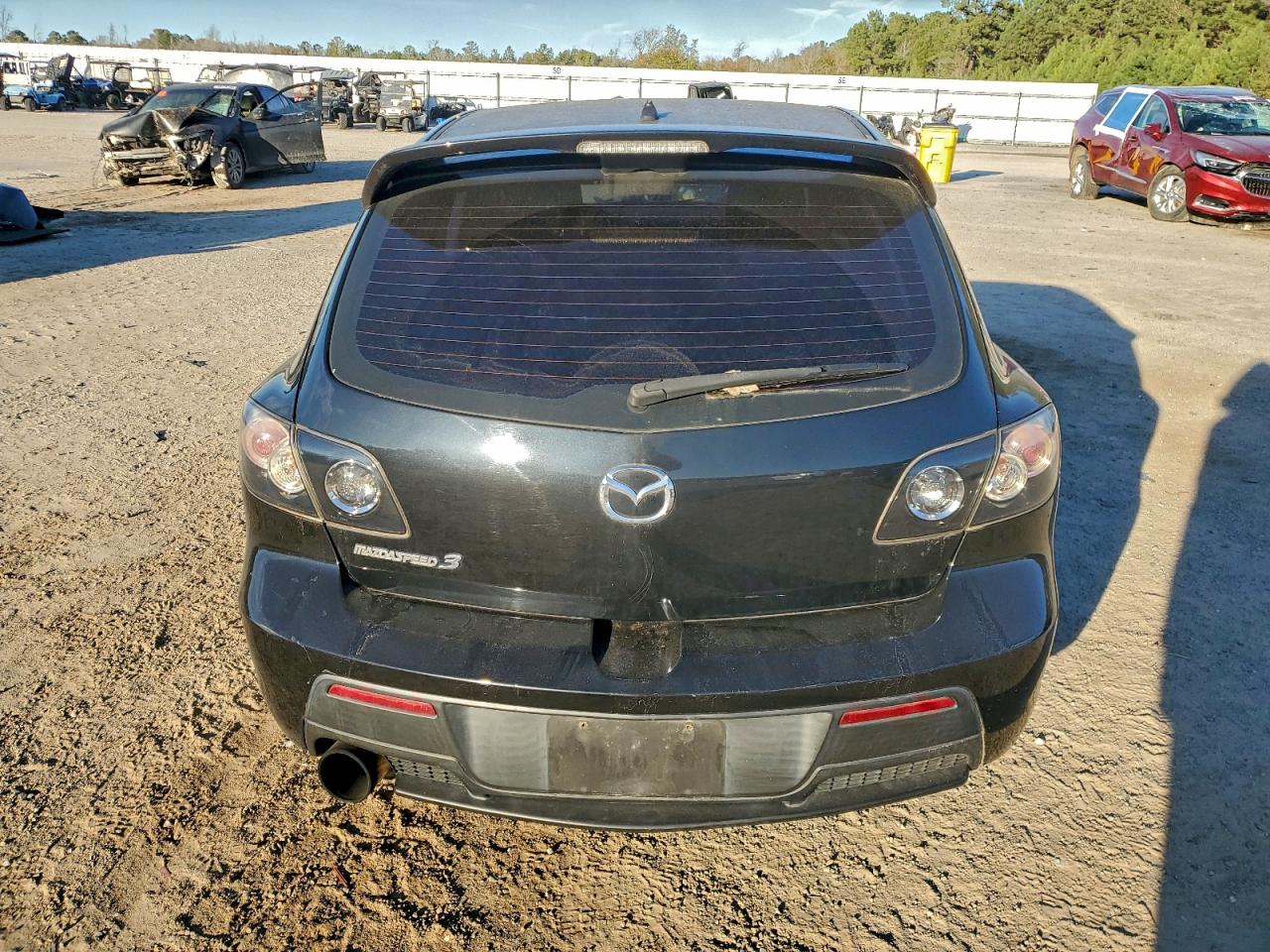 2008 Mazda Speed 3 Black vin: JM1BK34M381181490