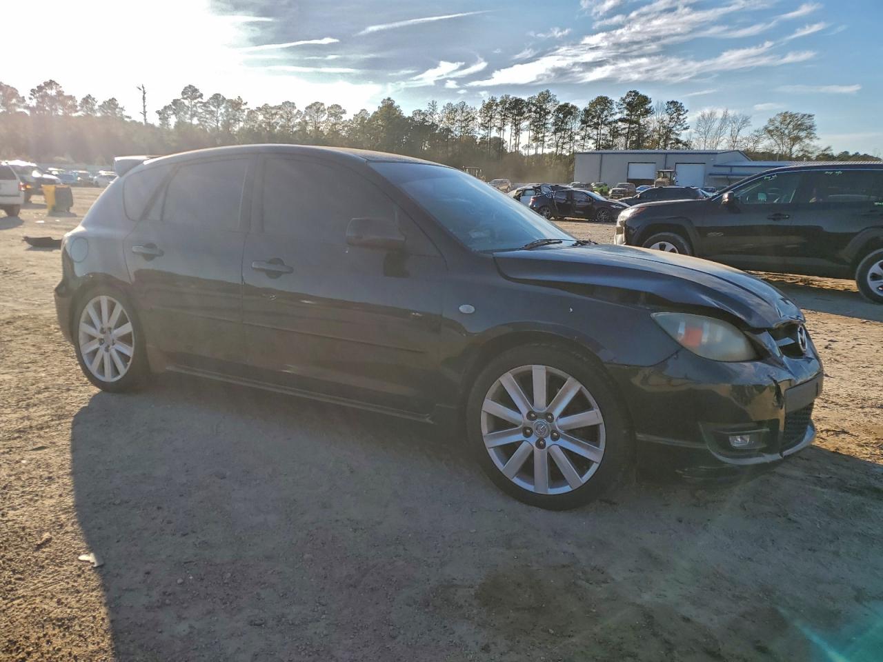 2008 Mazda Speed 3 Black vin: JM1BK34M381181490