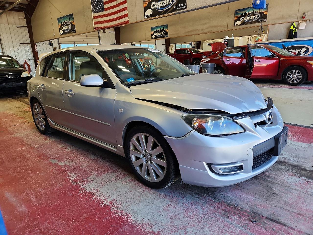 2008 Mazda Speed 3 Silver vin: JM1BK34M381817728