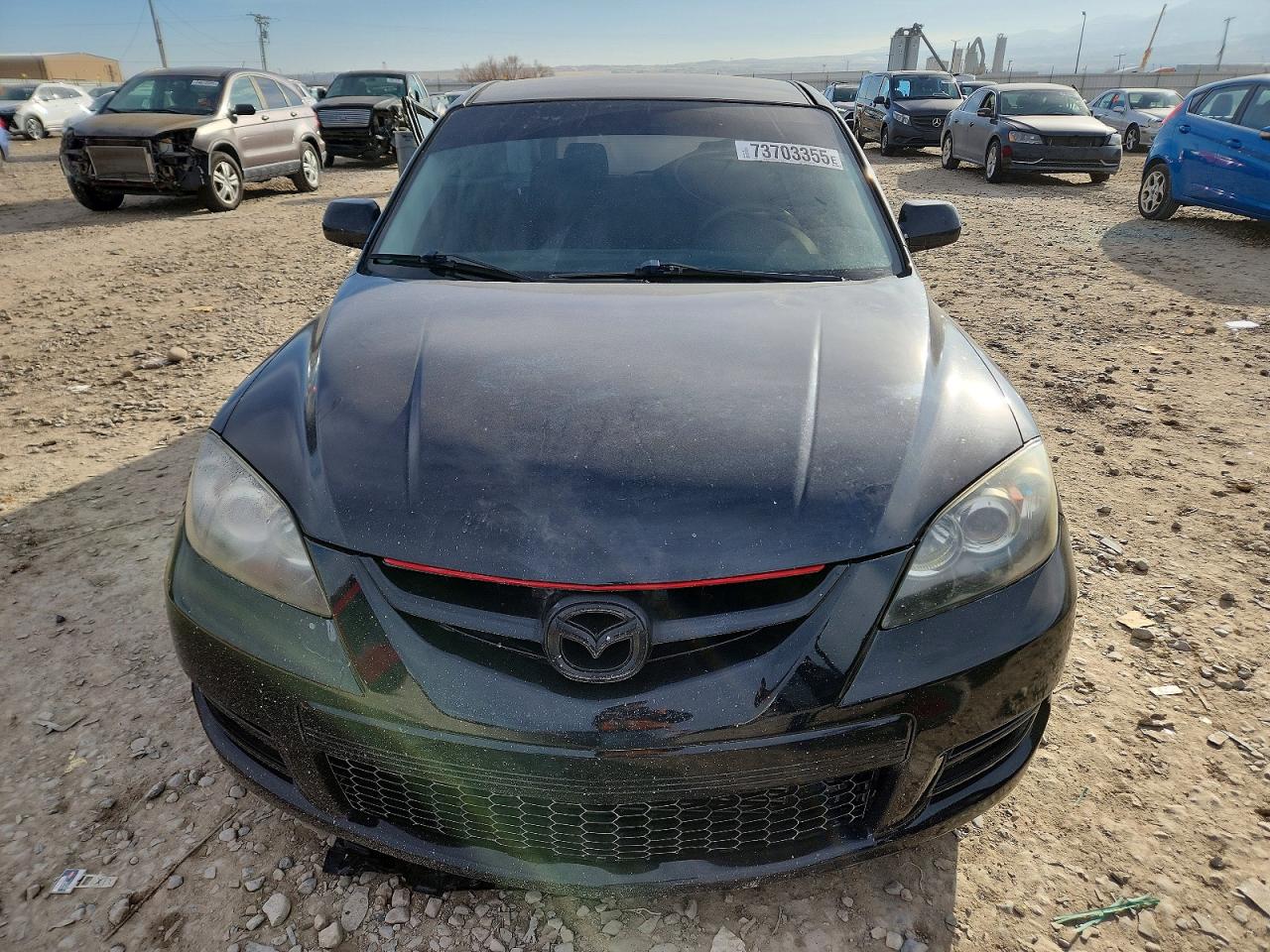 2009 Mazda Speed 3 Black vin: JM1BK34M391187467