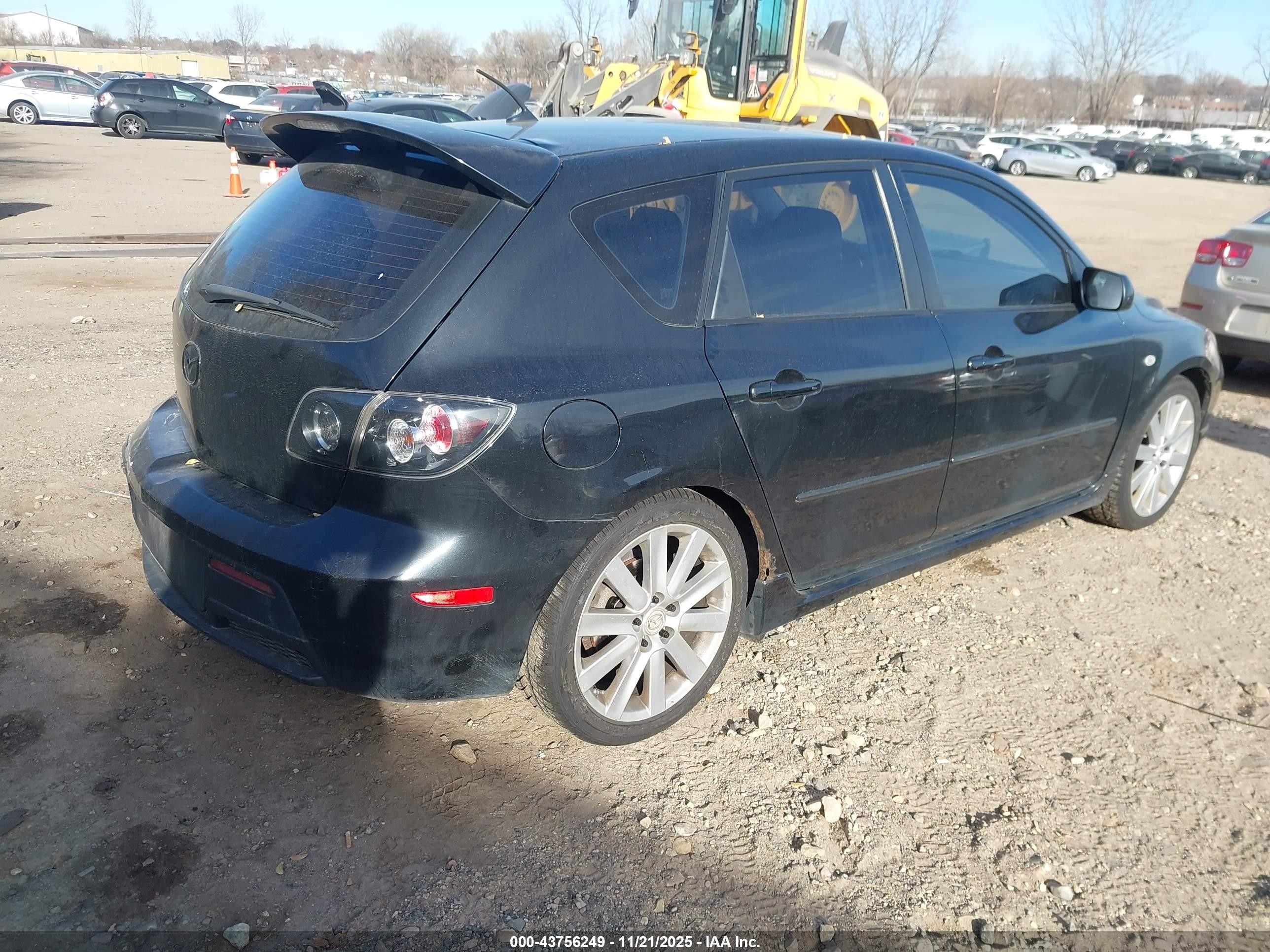 2009 Mazda Mazdaspeed3 Sport Black vin: JM1BK34M491208231