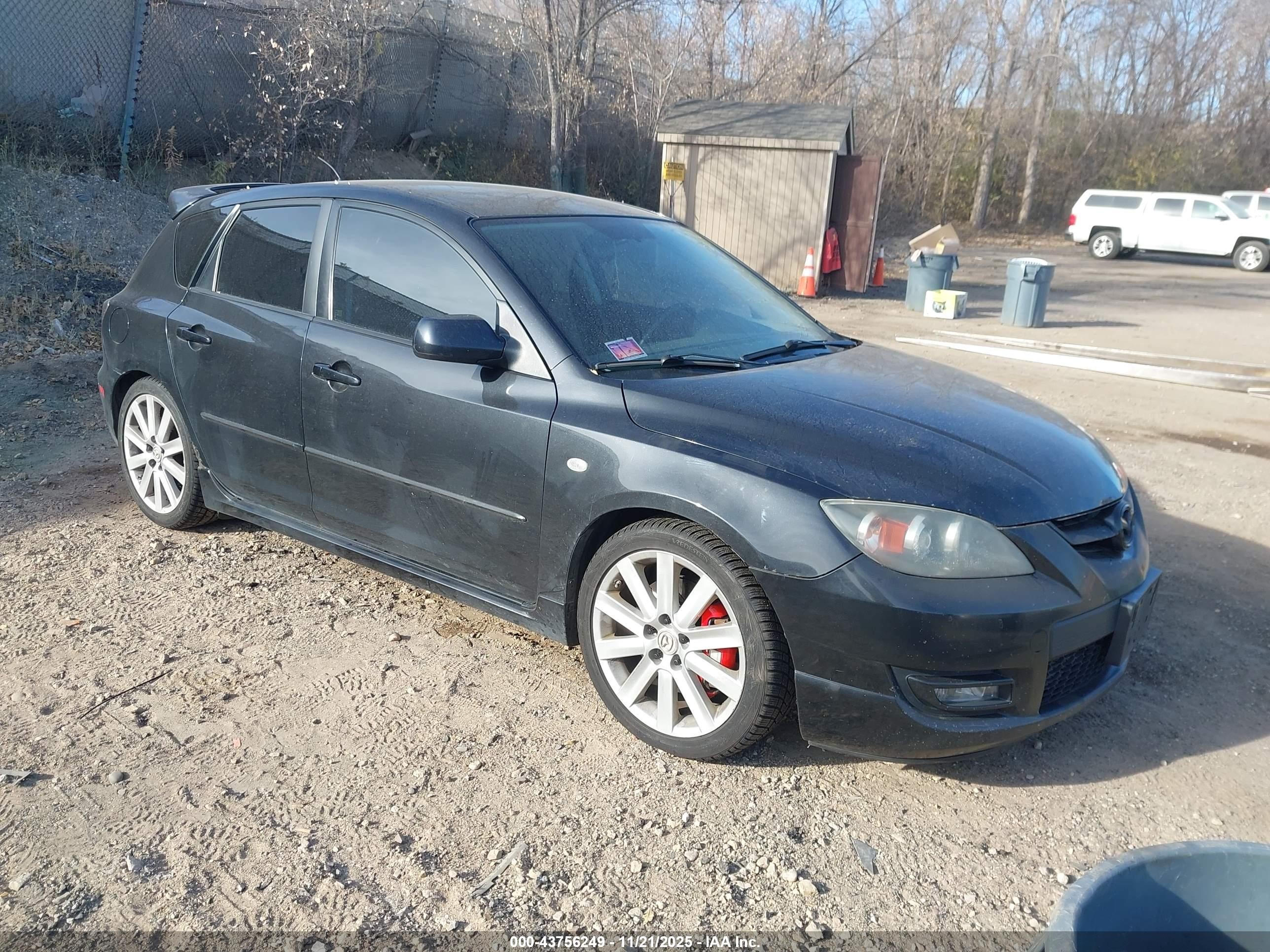 2009 Mazda Mazdaspeed3 Sport Black vin: JM1BK34M491208231