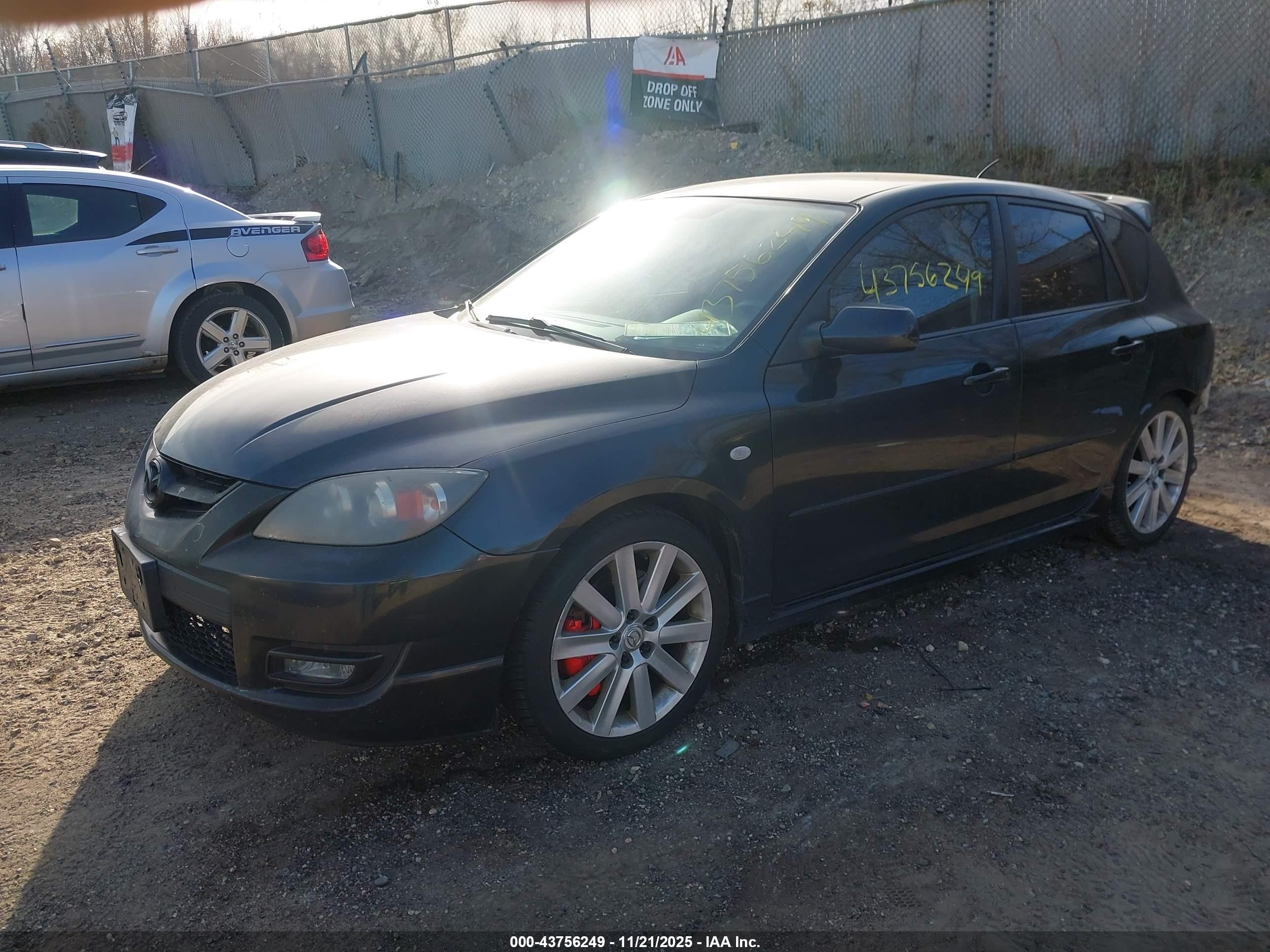 2009 Mazda Mazdaspeed3 Sport Black vin: JM1BK34M491208231