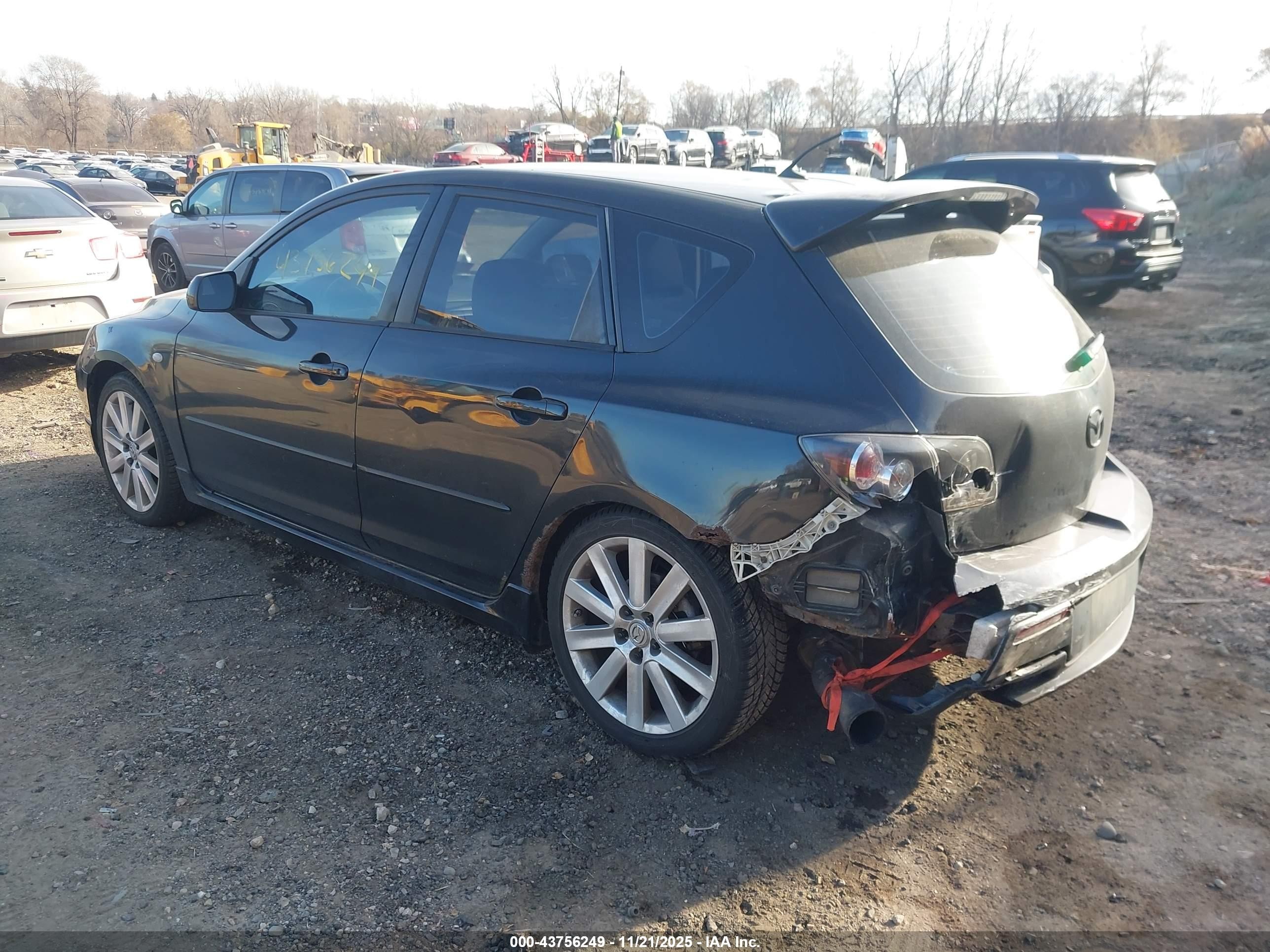 2009 Mazda Mazdaspeed3 Sport Black vin: JM1BK34M491208231