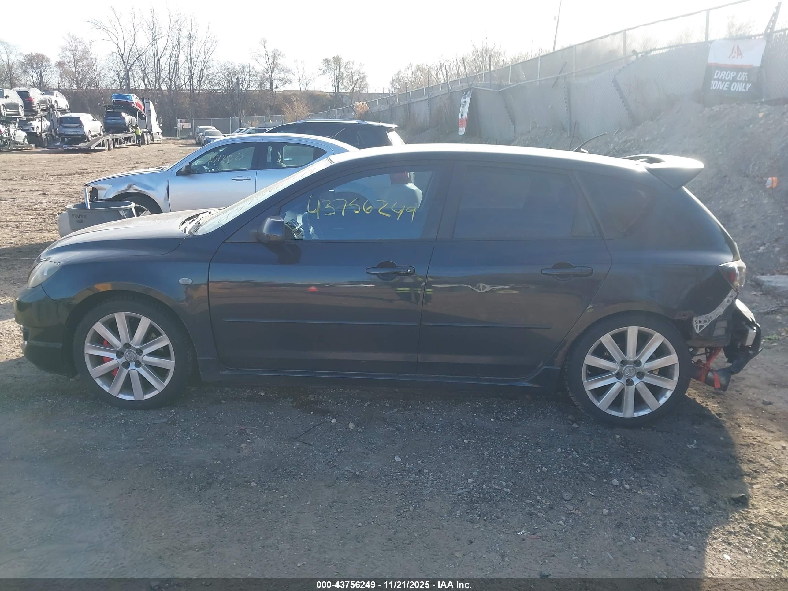 2009 Mazda Mazdaspeed3 Sport Black vin: JM1BK34M491208231