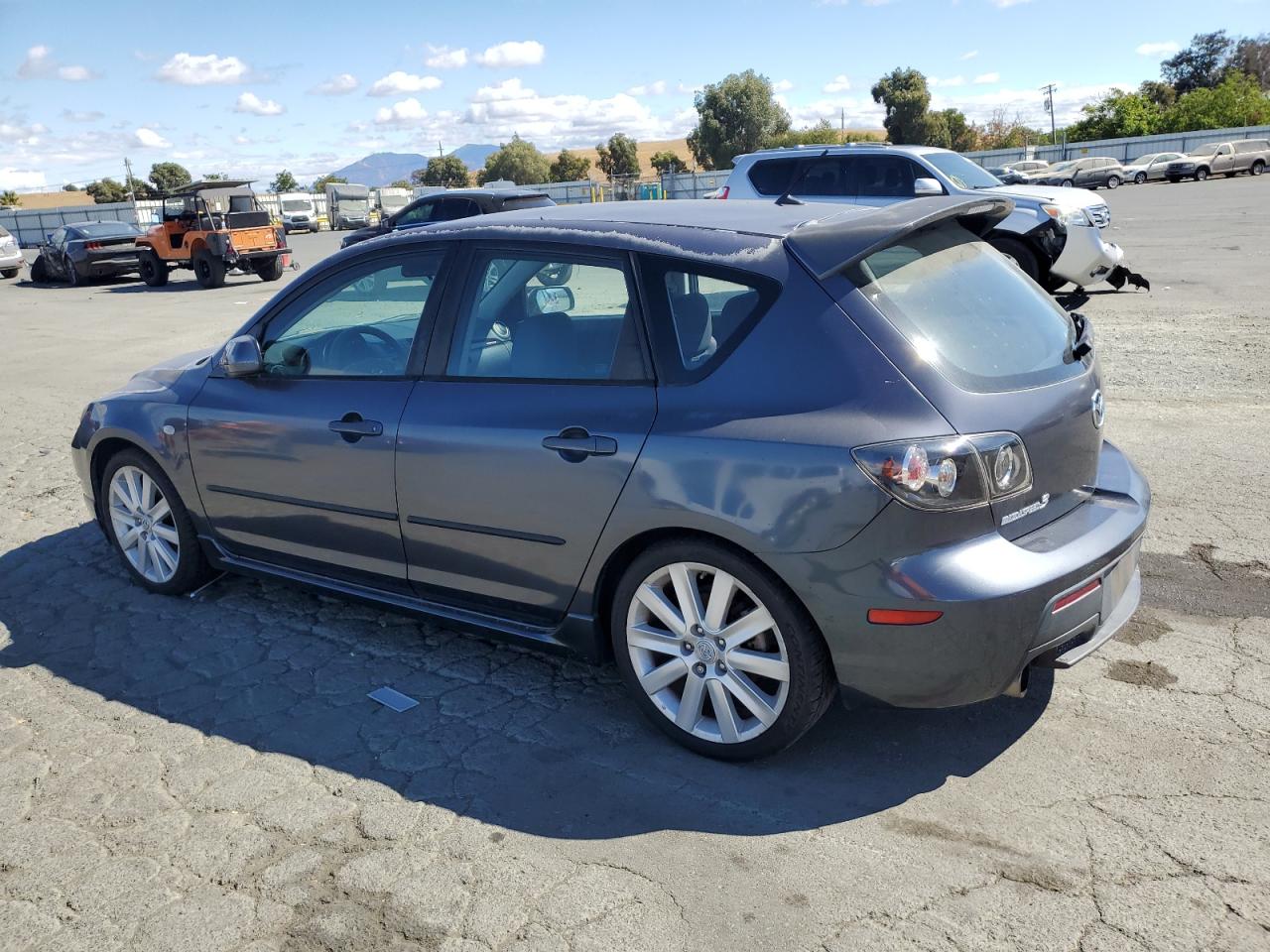 2008 Mazda Speed 3 Gray vin: JM1BK34M681114320